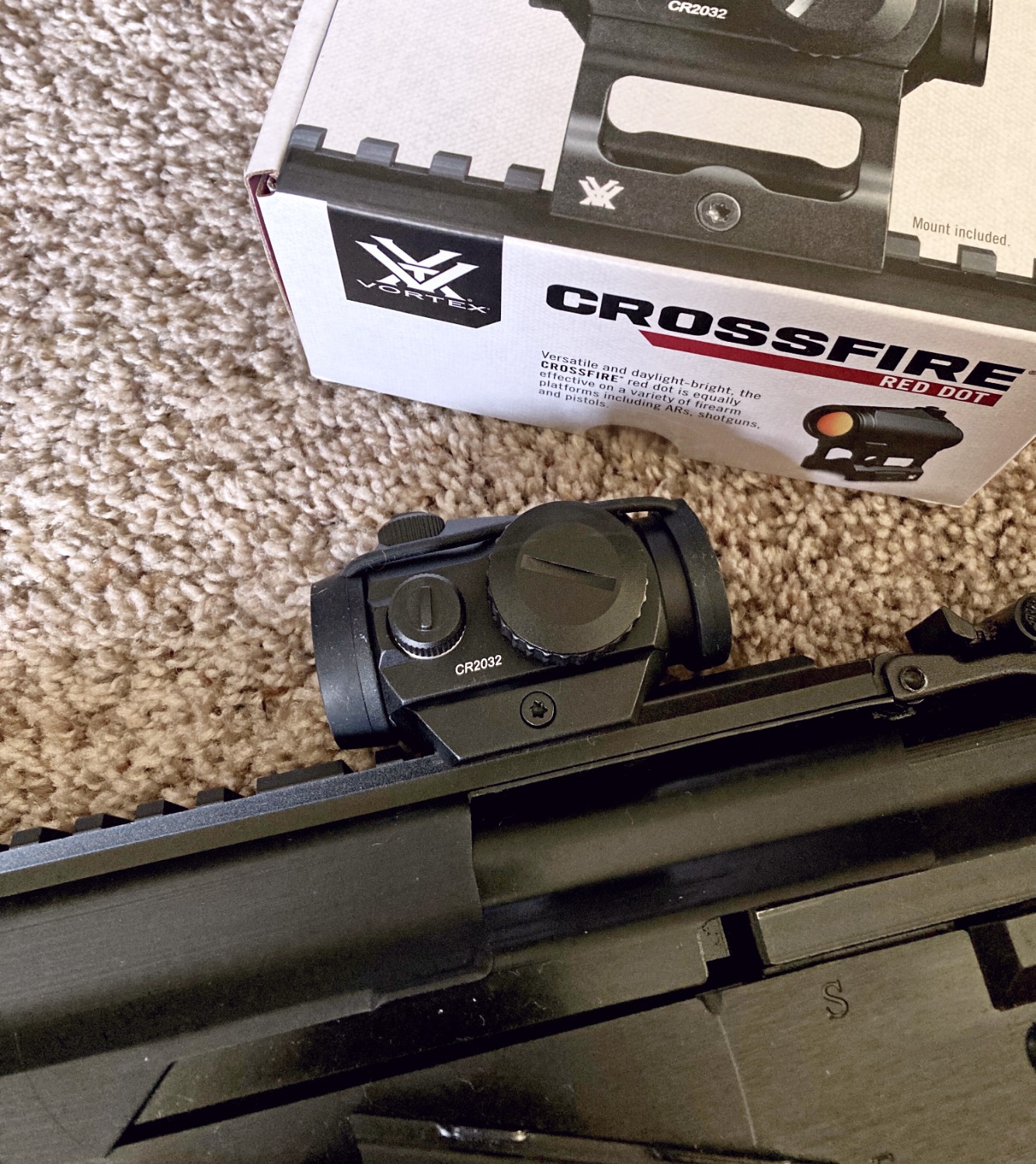 Vortex Optics Crossfire Gen II Red Dot Sights Customer Review Vortex Optics Crossfire Gen II Red Dot Sights - Customer Photo 2