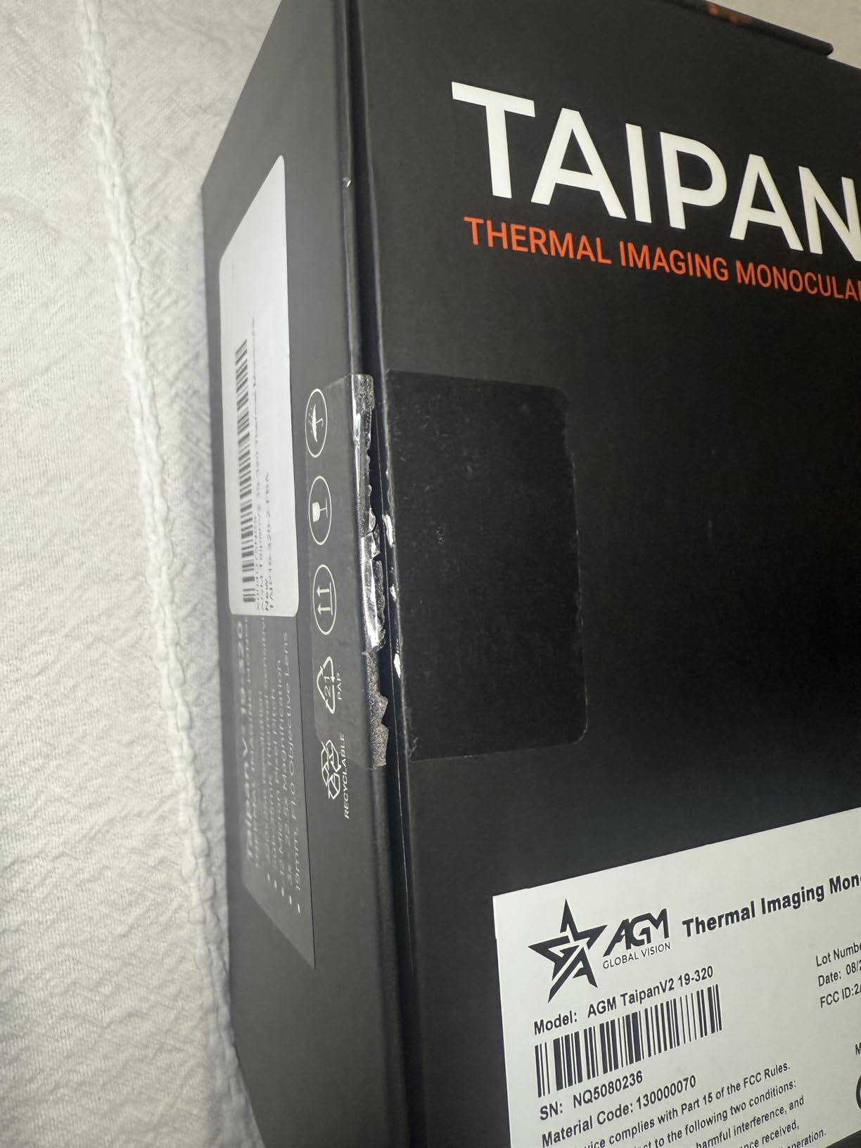 AGM Global Vision Taipan V2 Thermal Imaging monocular for Hunting with Advanced 12um Sensor, Video Recording, WiFi, IP67 Waterproof Customer Review AGM Global Vision Taipan V2 Thermal Imaging monocular for Hunting with Advanced 12um Sensor, Video Recording, WiFi, IP67 Waterproof - Customer Photo 3