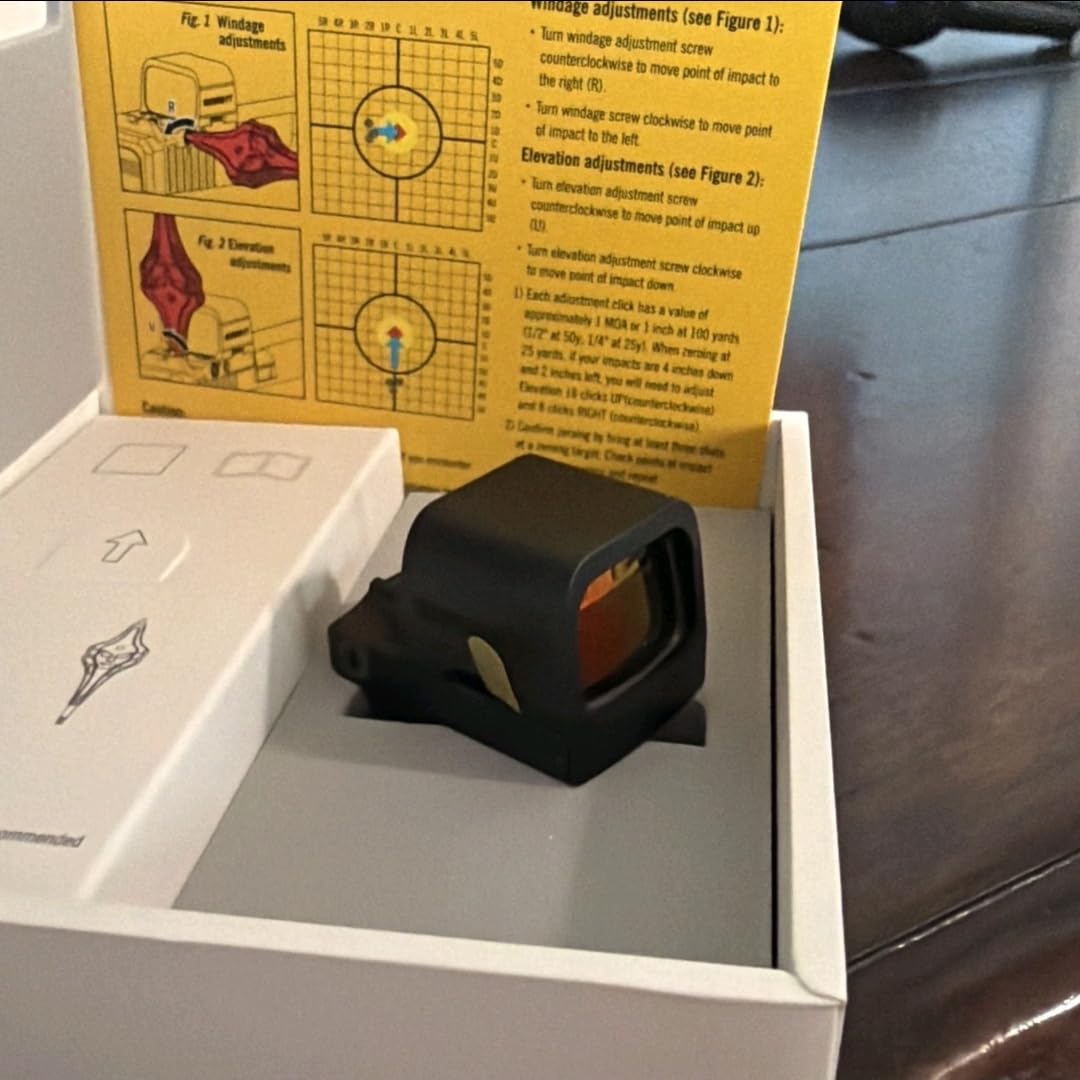 OSIGHT SE Enclosed Red/Green Dot, 2 & 32 MOA Multi-Reticle or 6 MOA Dot | RMSc Footprint, Side-Load Battery, Motion Sensor, Aspherical Lens, Compact Enclosed Design for Concealed Carry customer photo 1