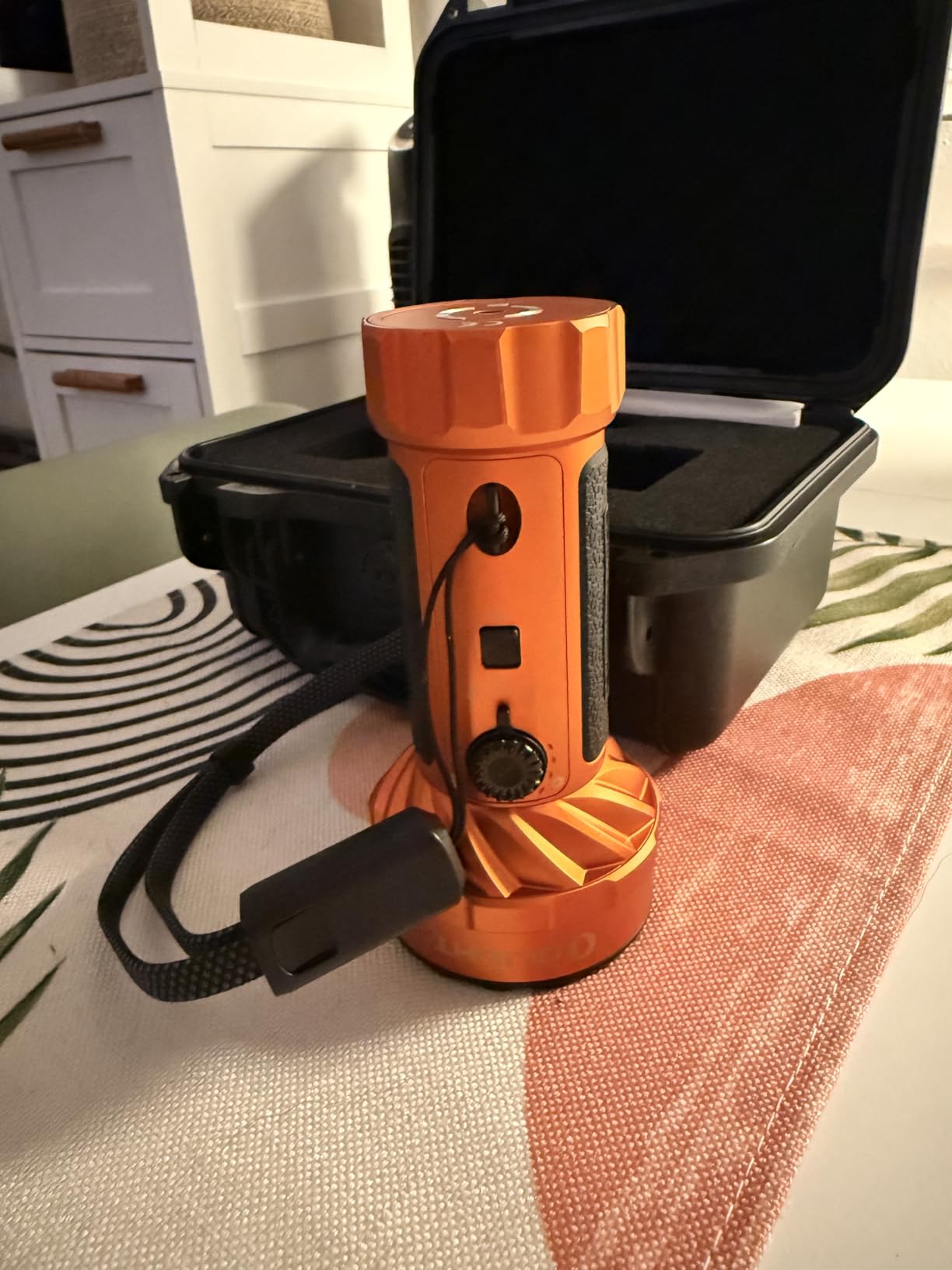 OLIGHT Marauder Mini 2 Bright Flashlight 10,000 Lumen with 750 Meters Beam Distance, Rechargeable Light with Dual Charging & 5 Lighting Modes for Outdoor, Camping, Emergencies (Midnight Blue) - Customer Photo 1