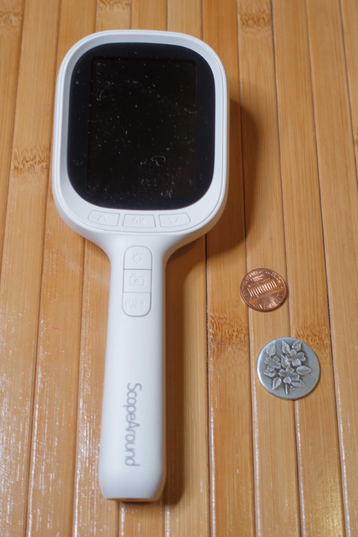 ScopeAround Digital Microscope, Autofocus Handheld Microscope, Magnifier with 2.8