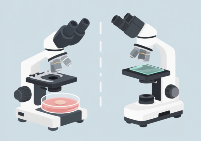 Inverted vs Upright Microscope