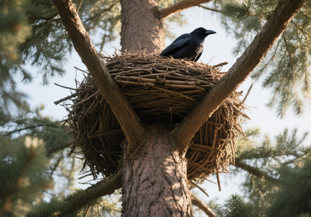 Where Do Crows Like To Nest?