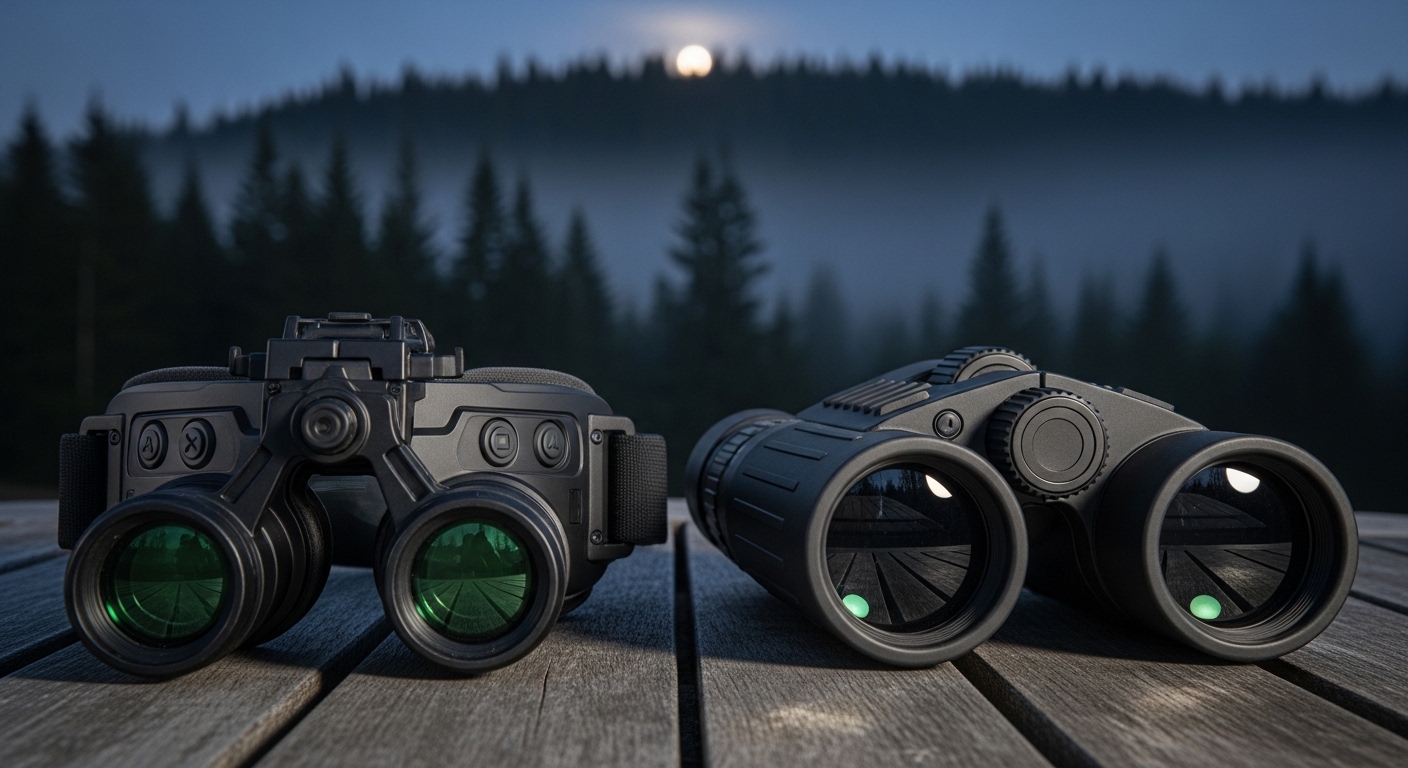 Night Vision Goggles vs Binoculars
