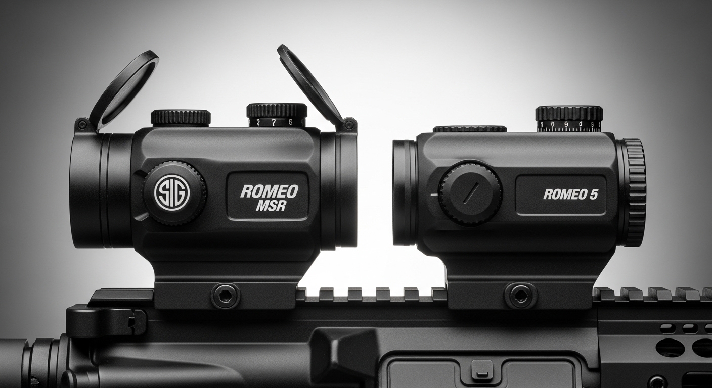 Sig Sauer Romeo MSR vs Romeo 5