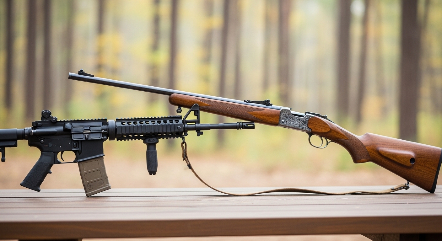 AR-15 vs Hunting Rifle