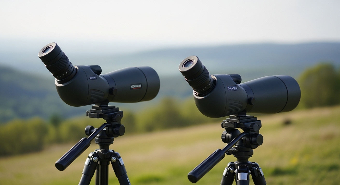 Angled vs Straight Spotting Scope