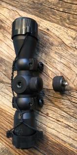 Ruger 10/22 Black (Blued) 4x30 Rifle Scope w/ Free Mount & Rings customer photo 1