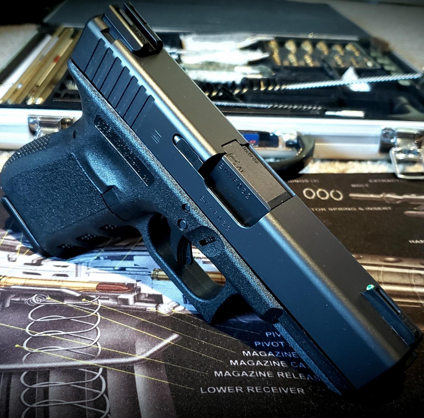 TRUGLO TFO Tritium & Fiber-Optic Handgun Sight | Snag-Resistant Front & Rear Bright Night Sights, Compatible with Glock Handguns customer photo 1