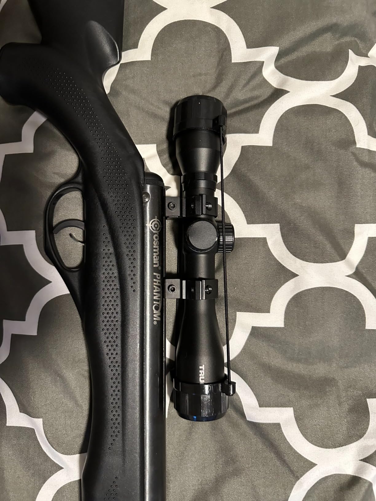 TRUGLO 4x32MM Compact Tactical Hunting Shooting Durable Waterproof Fogproof Scratch-Resistant Aluminum Tube Duplex Reticle Riflescope with Weaver-Style 3/8 Mount & Lens Covers Included customer photo 1