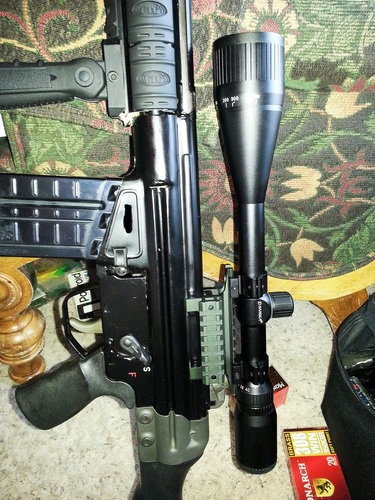 BARSKA Varmint Crosshair Reticle Precision Riflescope with Adjustable Objective & Fully-Multi Coated Optics for Accurate Long-Range Shooting Hunting customer photo 2