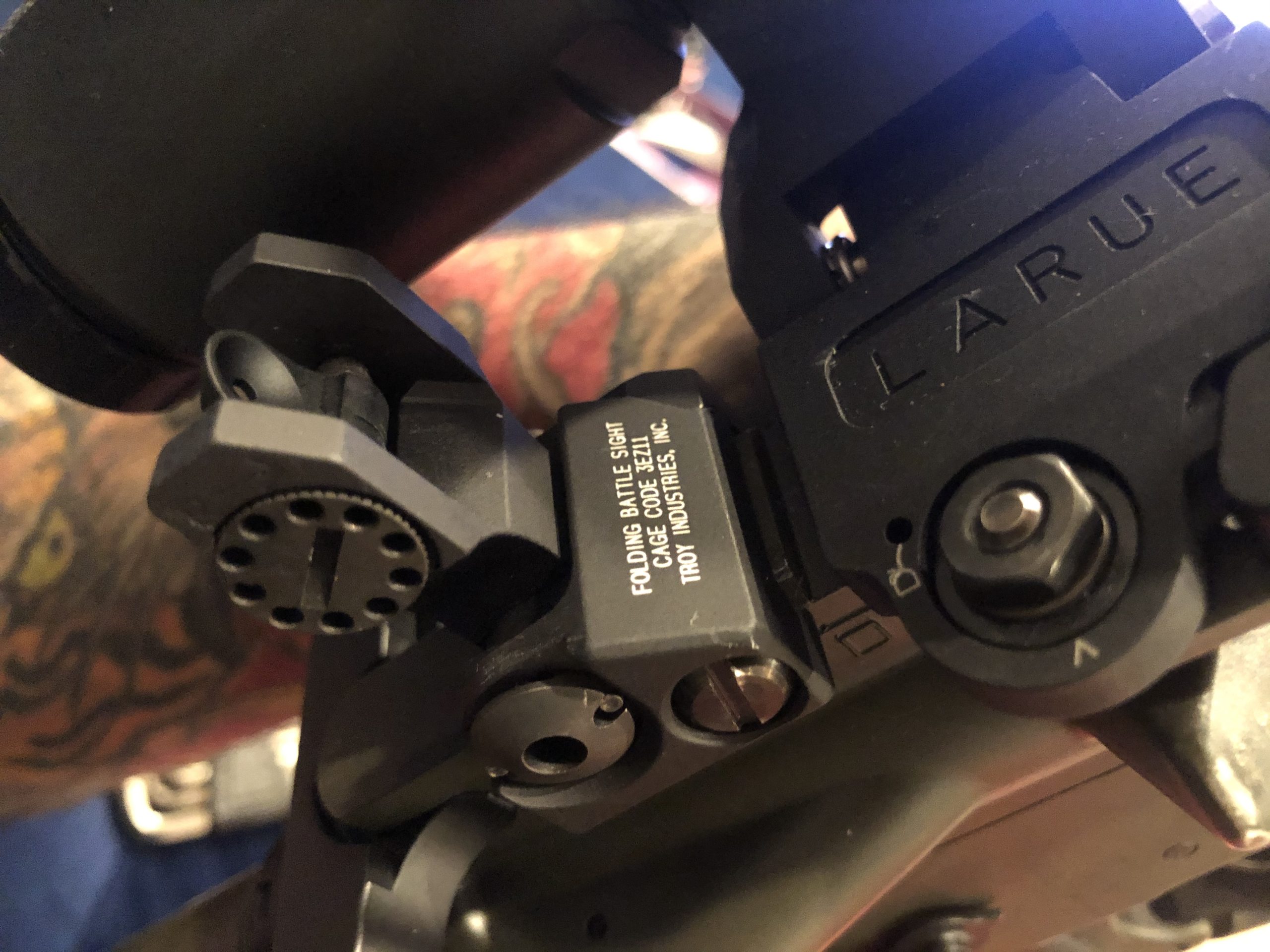 Troy Industries Folding Battle Sight Rear customer photo 1