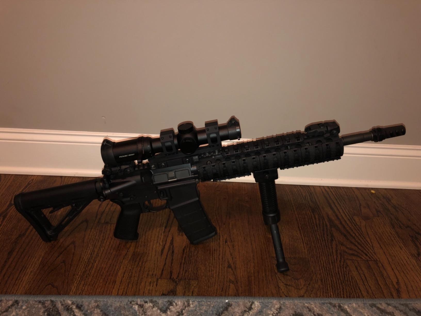 American Defense AD-RECON 30 STD Riflescope Optic Mount, Black customer photo 1