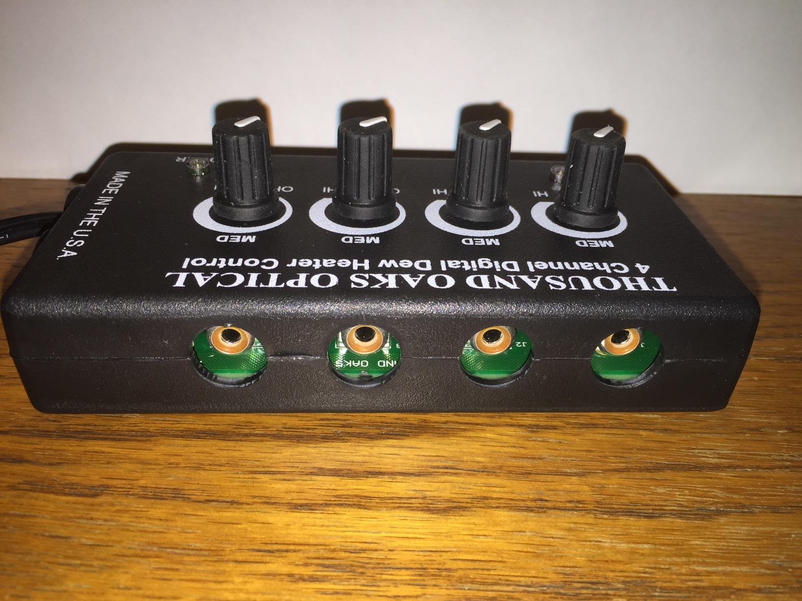 Thousand Oaks Four-Channel Digital Dew Heater Control Unit - Requires Heater Band/s. customer photo 1