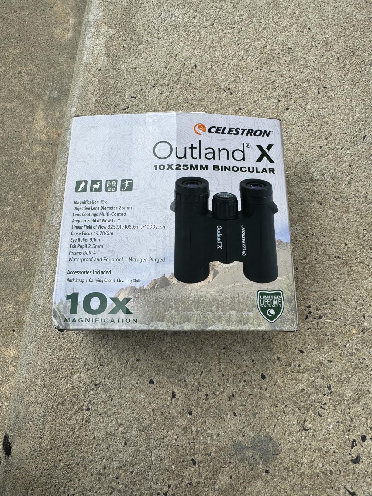 Celestron Outland X 10x25 Compact Binoculars for Hiking & Travel | Pocket-Sized Performance Binocular, Waterproof, BaK-4 Prisms, Multi-Coated Optics customer photo 1