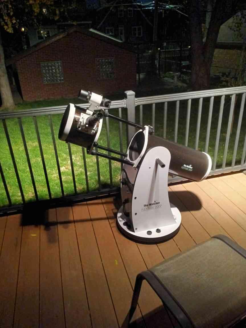 Sky-Watcher Flextube 200 Dobsonian 8-inch Collapsible Large Aperture Telescope - Portable, Easy to use, Perfect for Beginners (S11700) customer photo 2