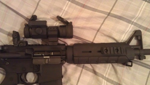 Magpul MBUS Flip-Up Backup Sights, Black, Rear Sight customer photo 1