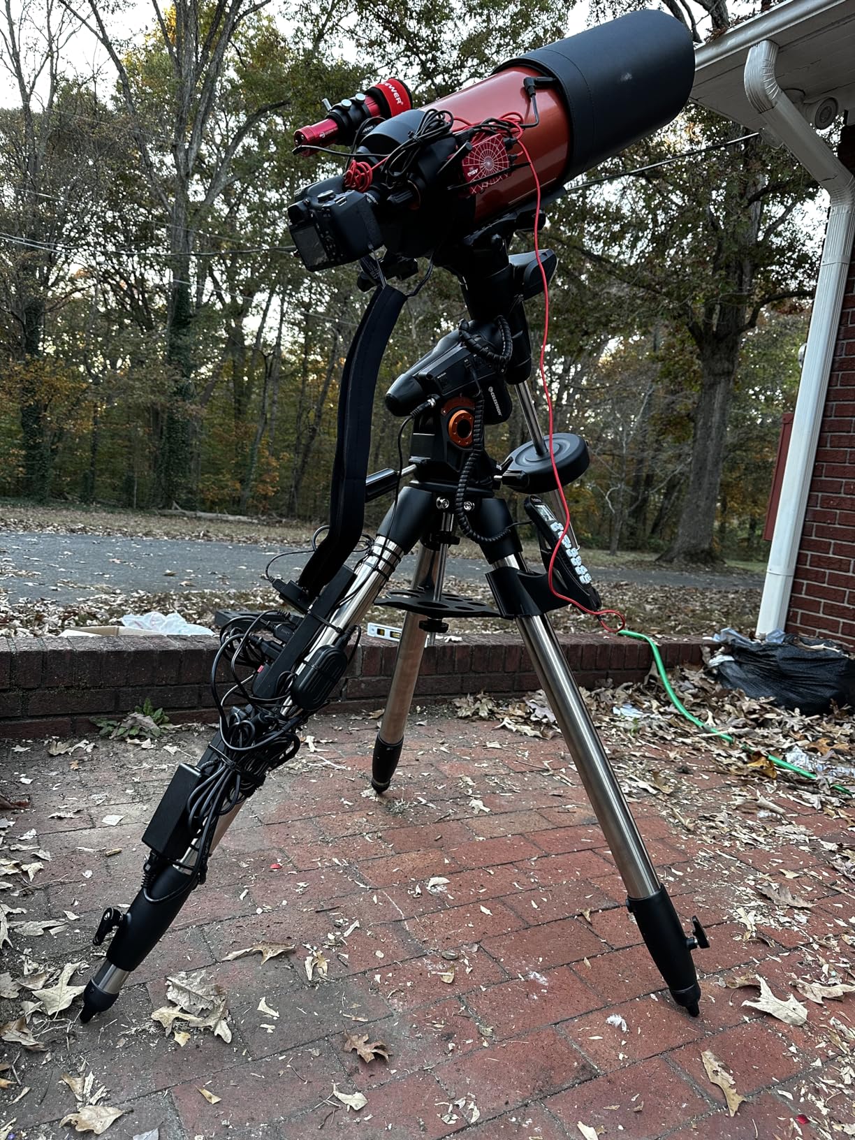 Celestron Advanced VX Computerized Mount International | Computerized German Equatorial Mount with 2-inch steel tripod legs for astrophotography, tracking and imaging customer photo 1