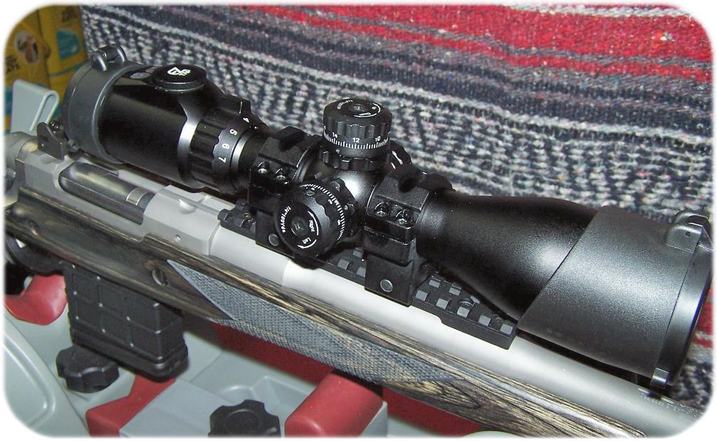 AccuShot 30mm 1.5-6x44 IE Scope with 36-Color Glass Mil-Dot Reticle, MS Rings customer photo 2