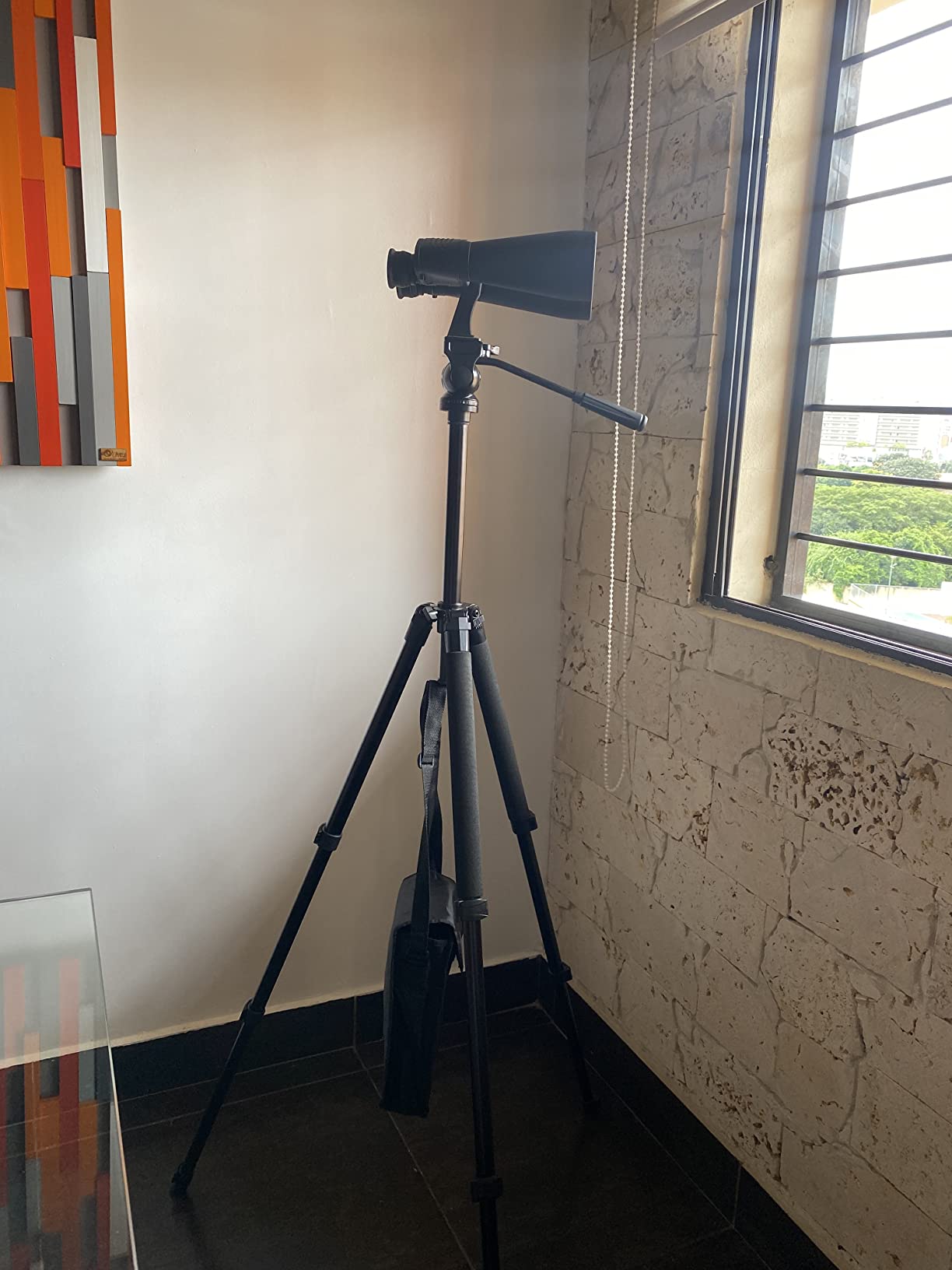 Celestron TrailSeeker Tripod for Spotting Scopes, Binoculars & Cameras | Quick-Release Plate, Smooth Pan & Tilt customer photo 2