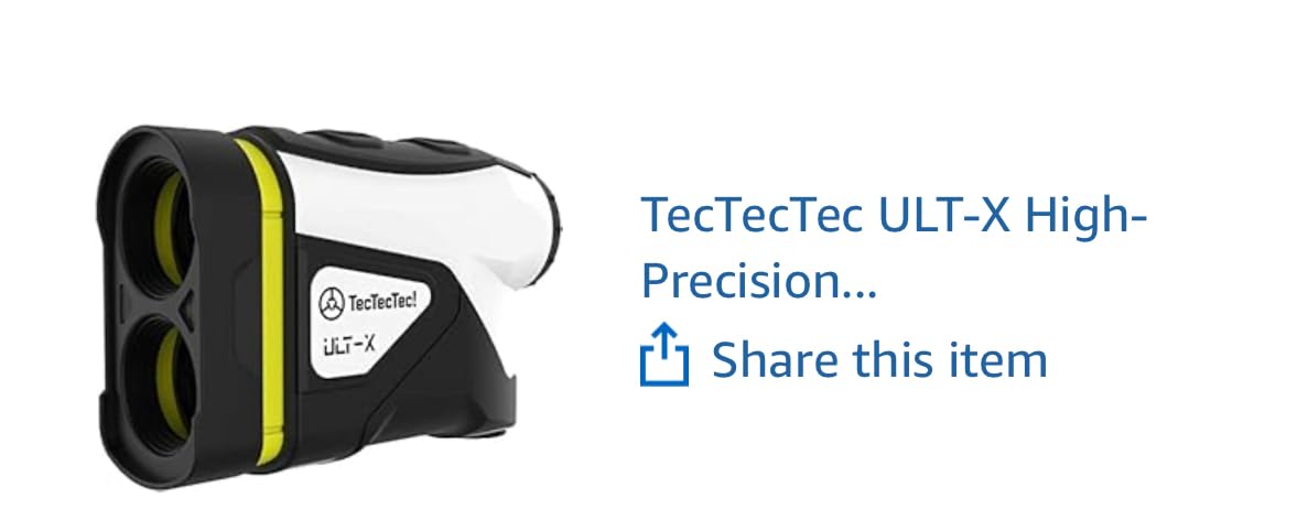 Upgraded Slope - TecTecTec VPRO500 Golf Rangefinder with Slope - Laser Range Finder with Flagseeker VPRO500® - Laser Binoculars - with Battery customer photo 1