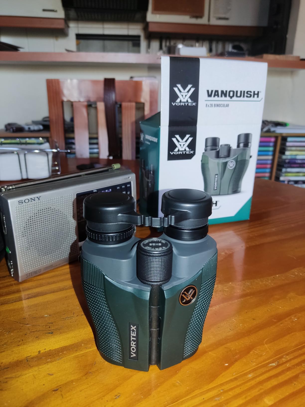 Vortex Vanquish Reverse Porro Prism Binoculars | SD Optics, Compact, Multi-Coated Lenses, Rubber Armor, Waterproof, Fogproof, Shockproof - Unlimited, Unconditional Warranty customer photo 1
