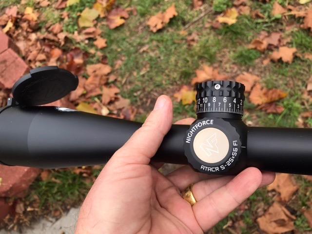 Nightforce ATACR 5-25x56mm F1 Long Range Precision Riflescope | First Focal Plane, ZeroStop, Adjustable Parallax, DigIllum Illuminated Reticle customer photo 1