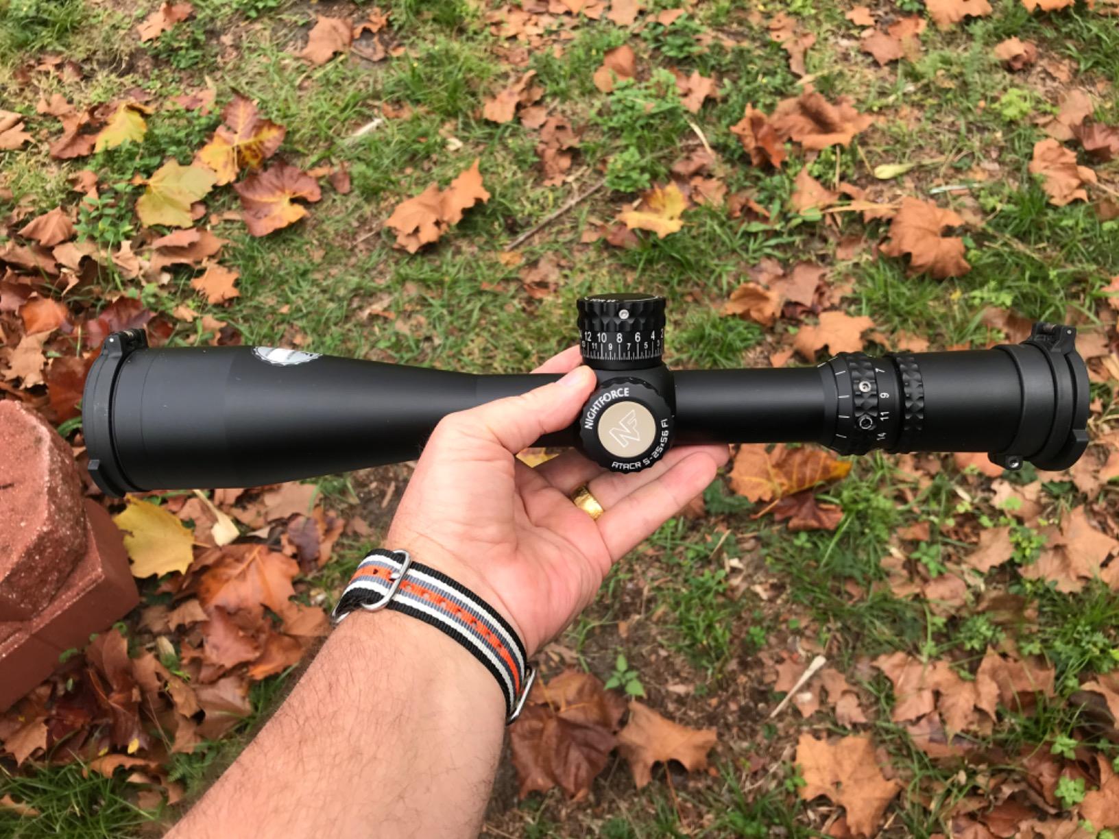 Nightforce ATACR 5-25x56mm F1 Long Range Precision Riflescope | First Focal Plane, ZeroStop, Adjustable Parallax, DigIllum Illuminated Reticle customer photo 2