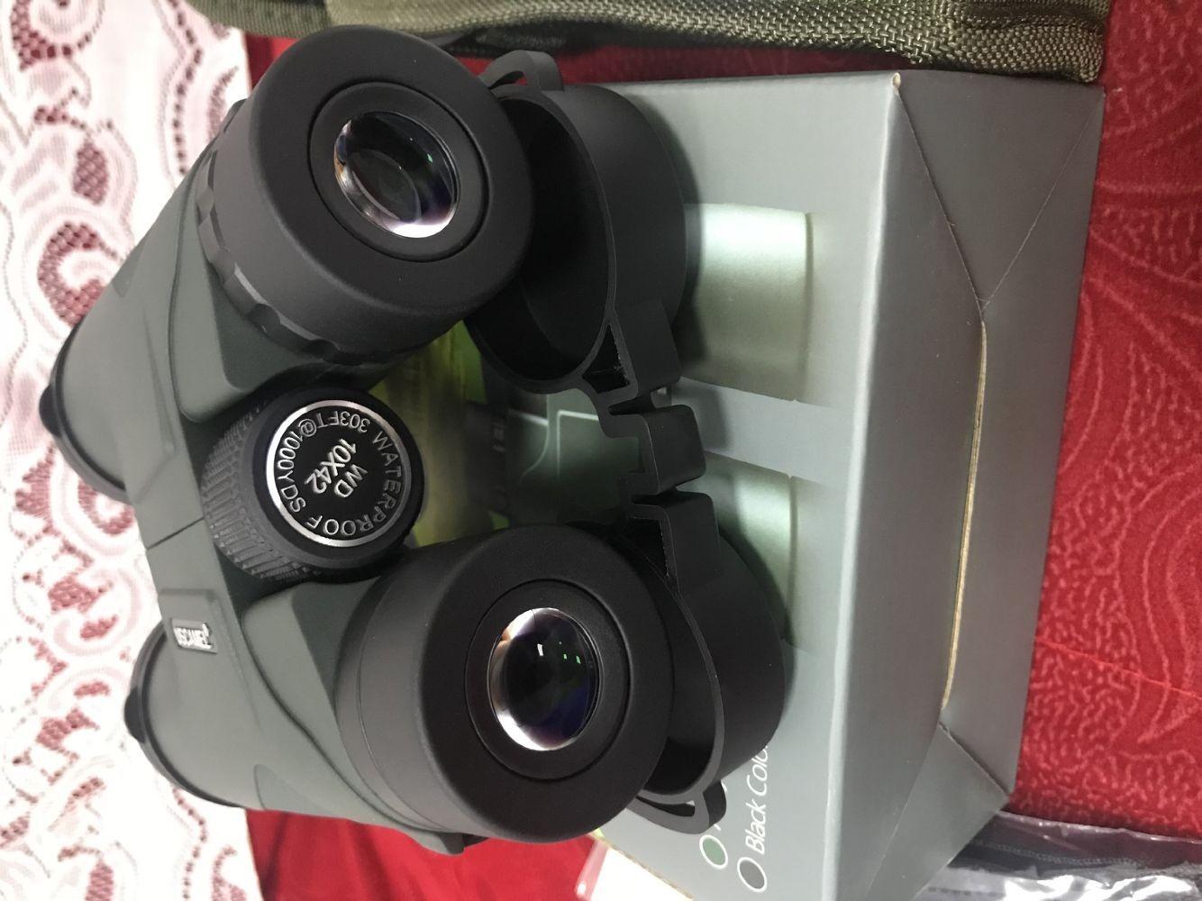 USCAMEL Binoculars for Adults and Kids 8x21 High Powered Compact Binoculars BAK4 Prism Easy Focus - for Bird Watching, Outdoor Use, Hunting, Travel (Black) customer photo 1