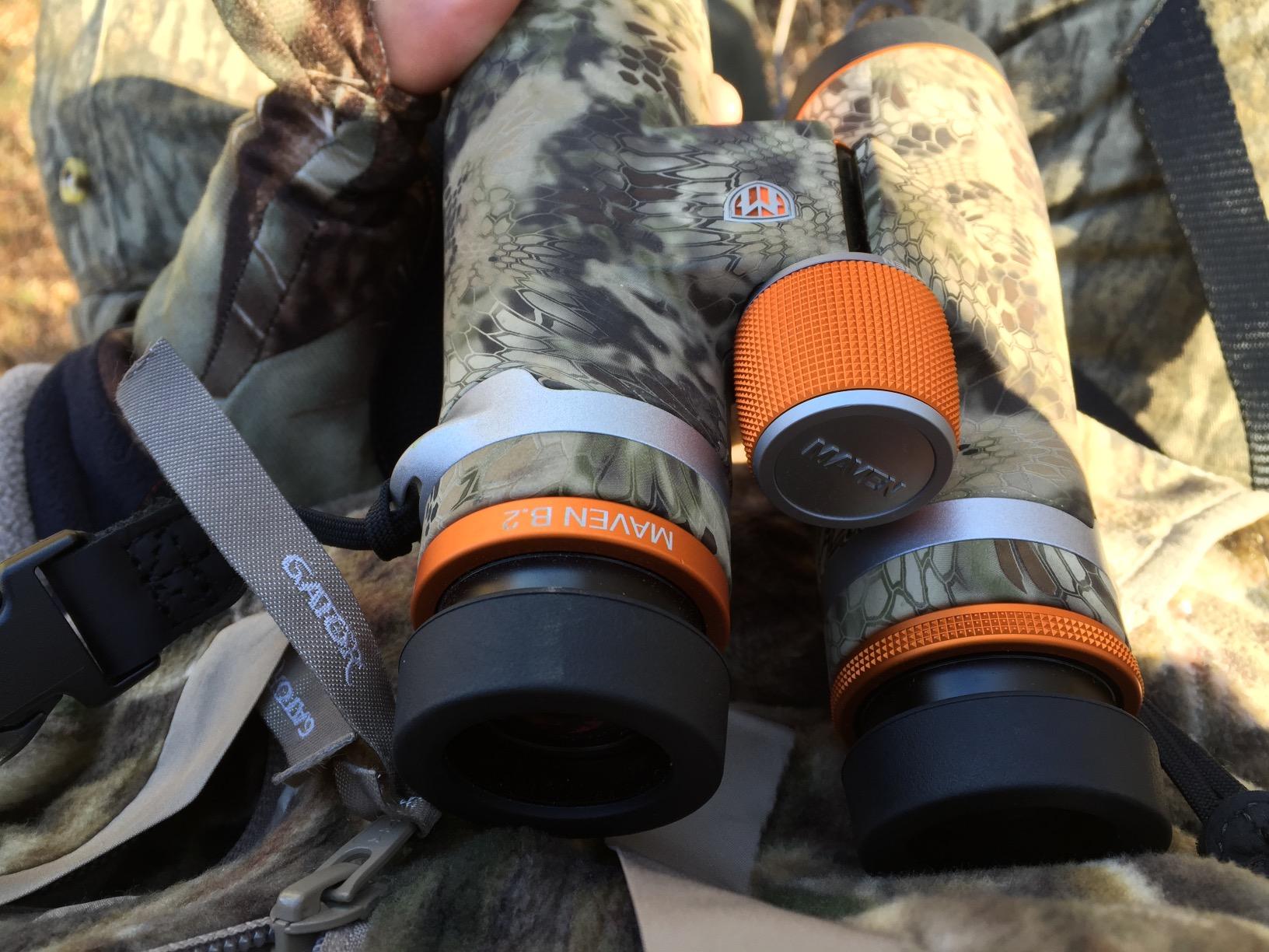 Maven B2 45 mm ED Binocular (9X45, Gray/Orange) customer photo 2
