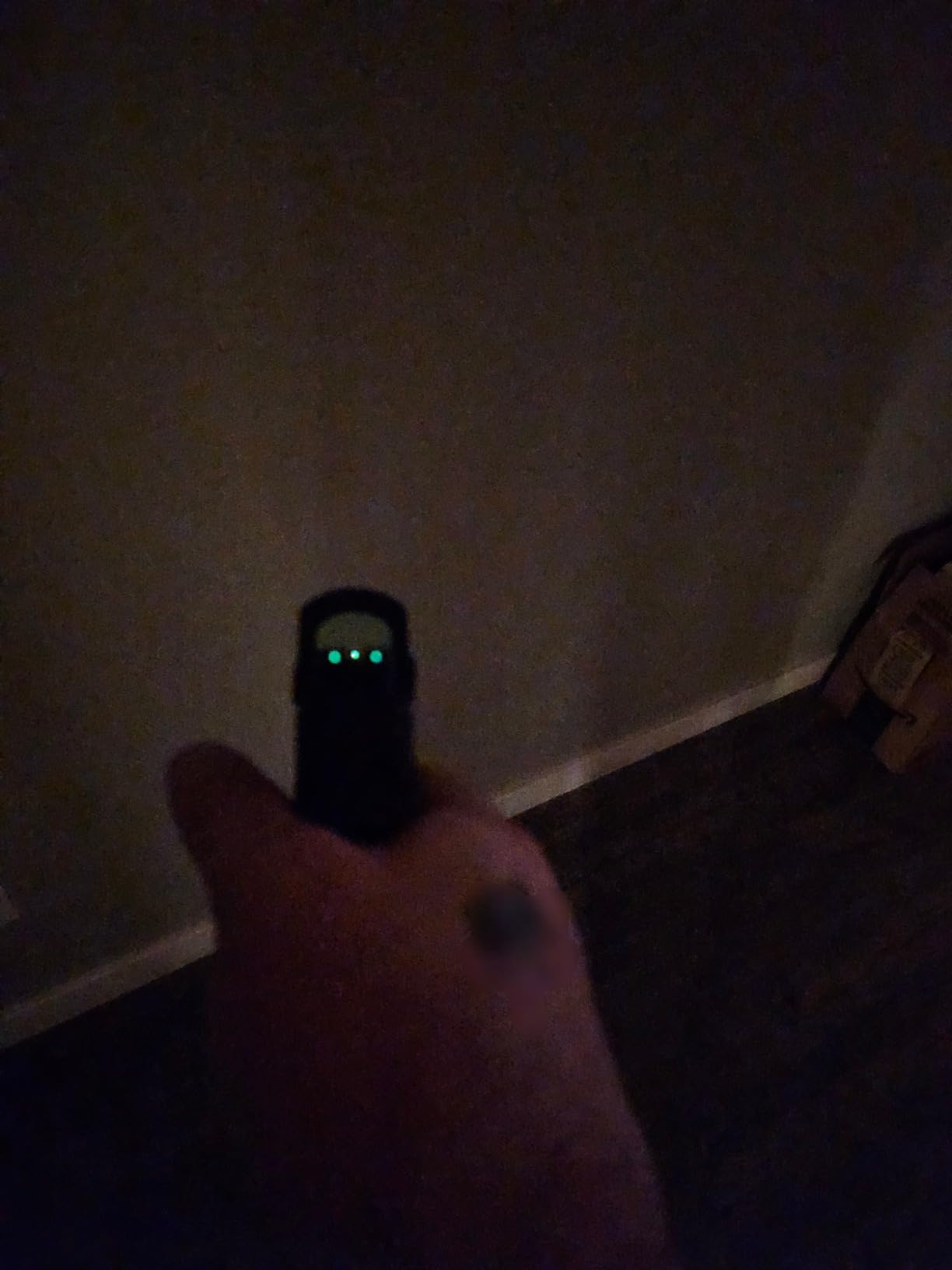 TRUGLO Tritium Pro Night Sights, Compatible with Glock Handgun Models | Compact Durable Glow-in-The-Dark Front & Rear Gun Sight Set with Focus Lock Front Ring customer photo 1