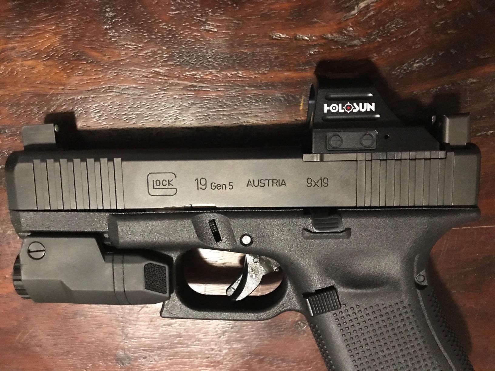 TRUGLO Tritium Pro Night Sights, Compatible with Glock Handgun Models | Compact Durable Glow-in-The-Dark Front & Rear Gun Sight Set with Focus Lock Front Ring customer photo 2