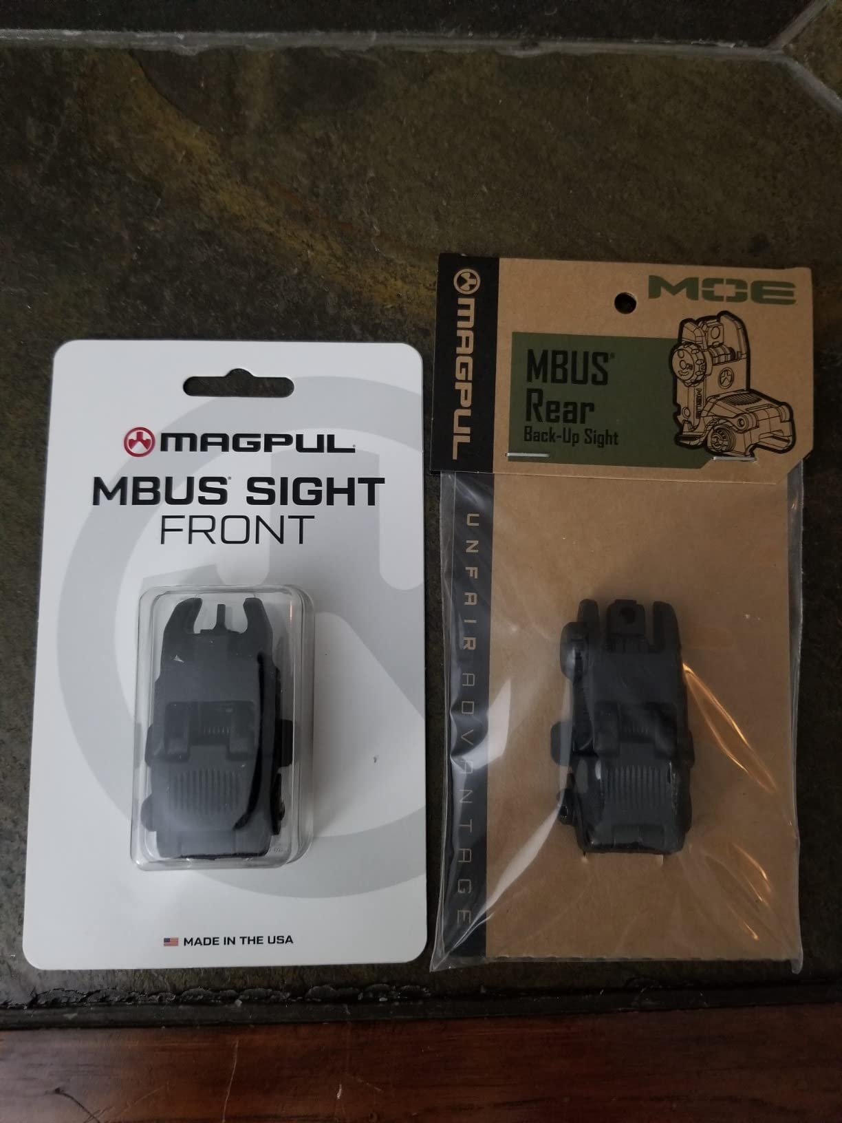 Magpul MBUS Generation II Sight Set Front & Rear Color Black customer photo 2