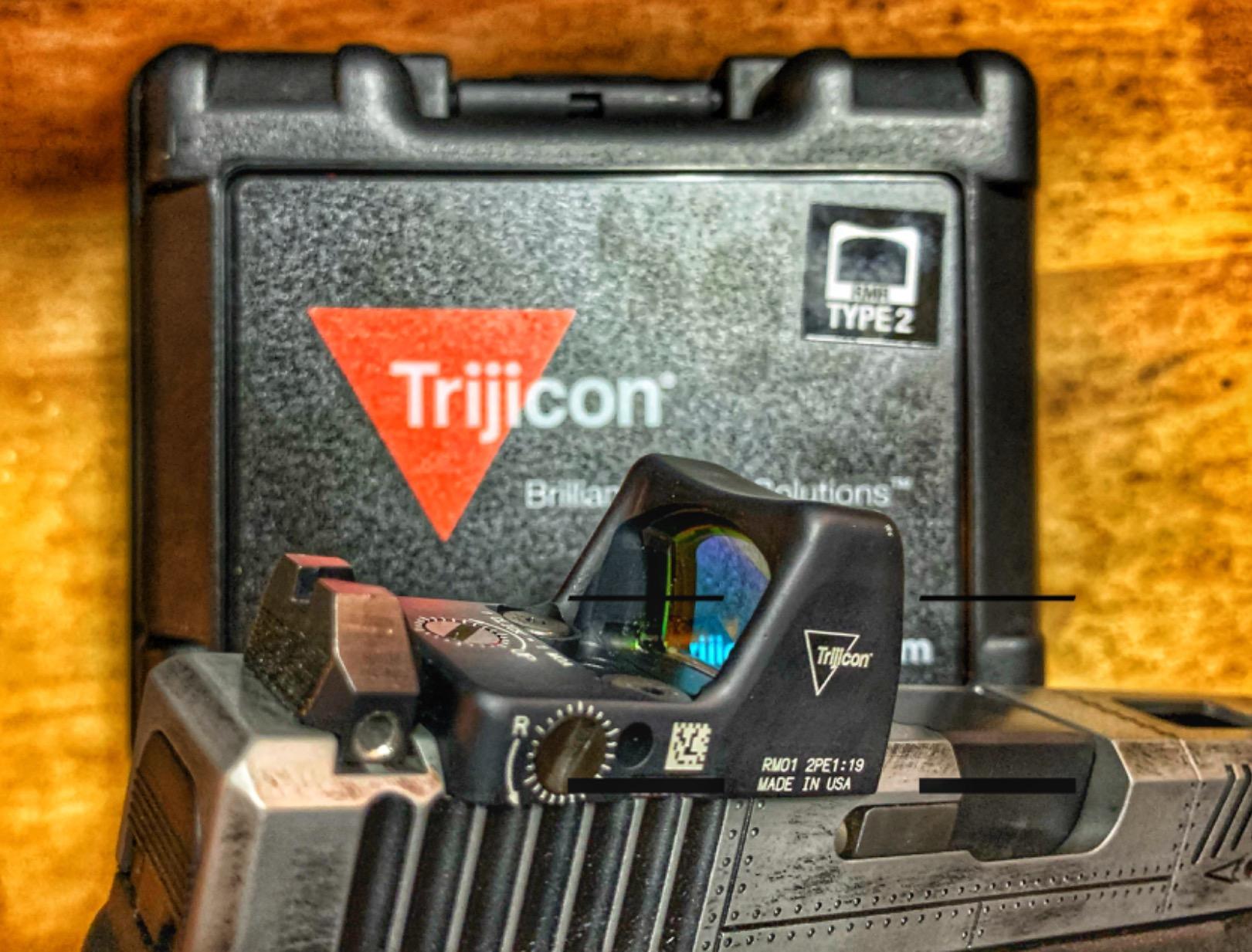 Trijicon RMR Type 2 3.25 MOA Automatic LED Red Dot Sight customer photo 1