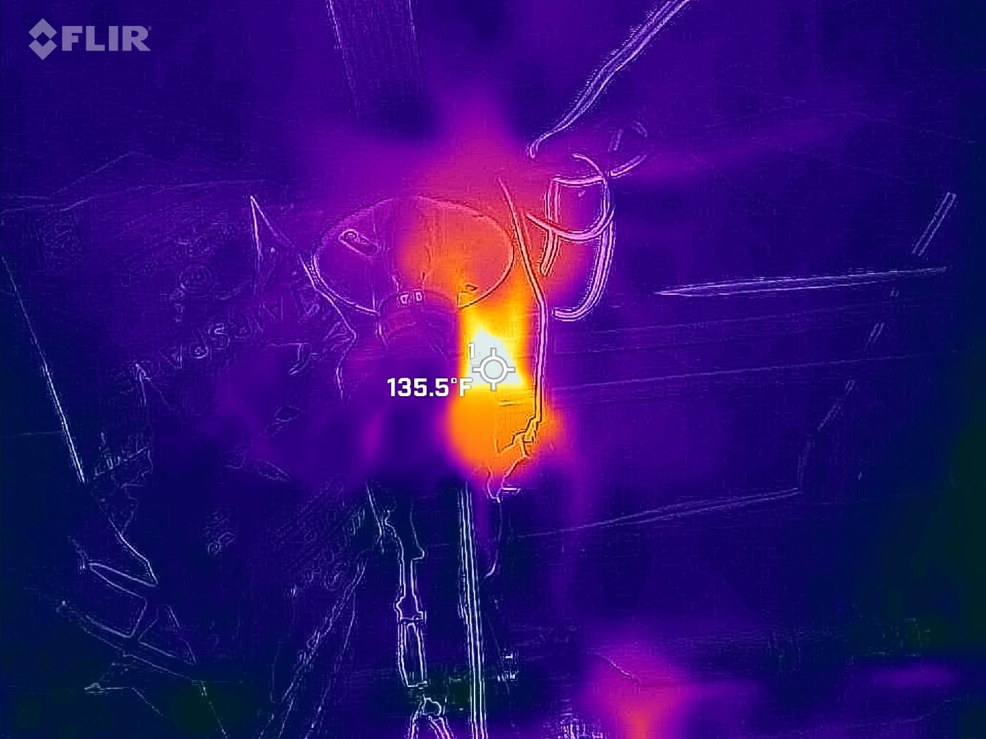 Flir One - Thermal Imaging Camera for Android Smartphones (USB-C), 240x180 Super Resolution (80x60 Native IR) | Samsung/Pixel USB-C, 80x60 native IR, MSX, inspection guides, 1.5m drop, case, USB cable customer photo 1
