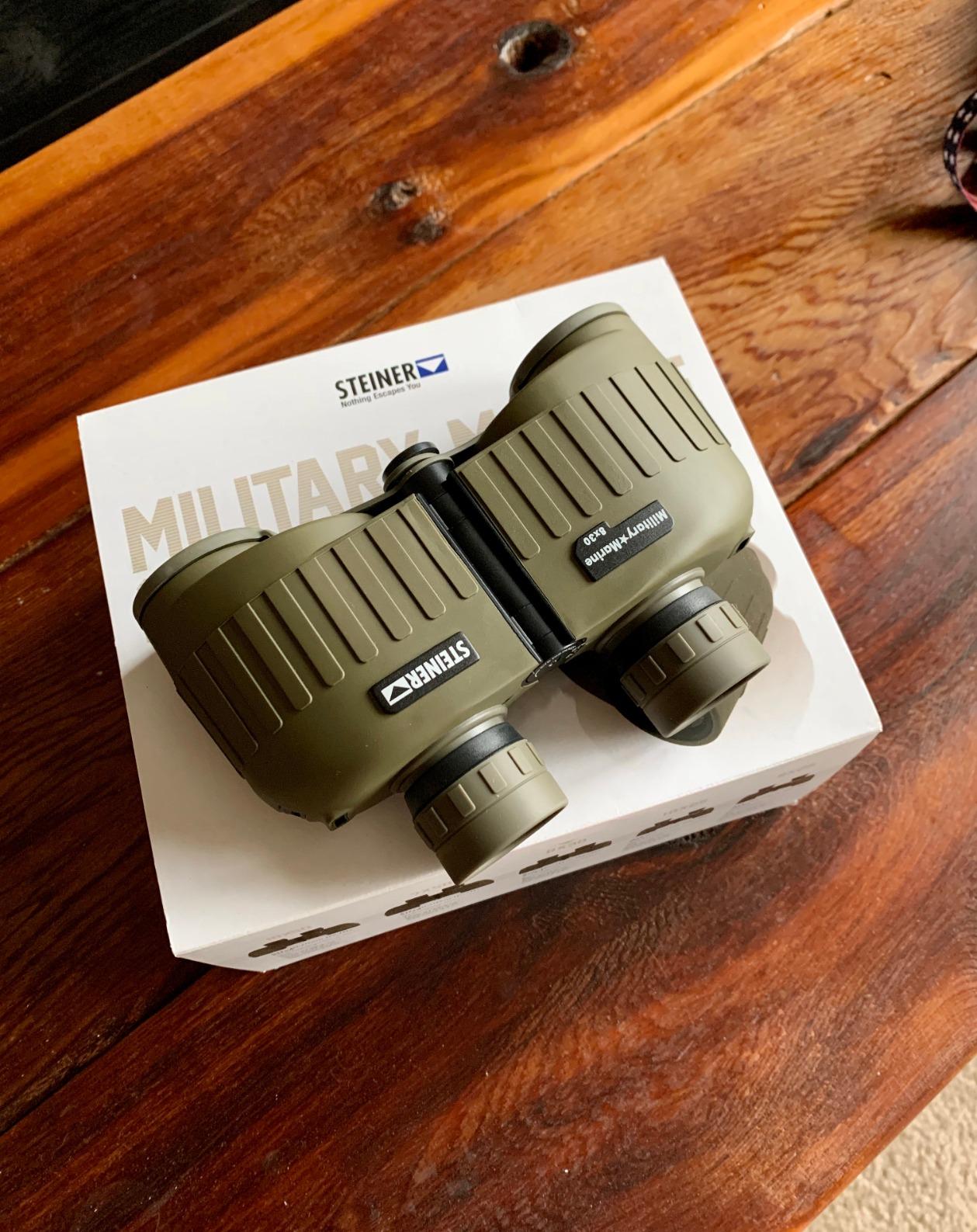 Steiner Military-Marine 10x50mm Binoculars - High-Power Tactical Optics with Sports-Auto-Focus, 50mm Objective Lenses, Waterproof, and Heritage Warranty customer photo 2