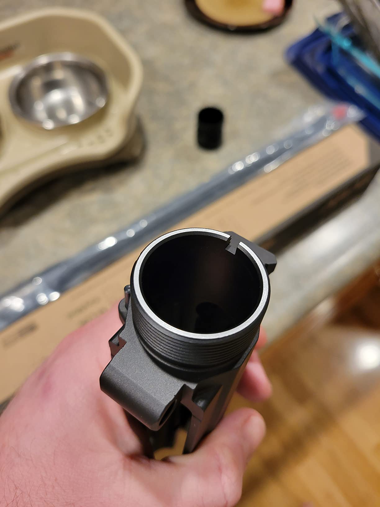 Wheeler AR-10 Receiver Lapping Tool, Flex Driver, 220 Grit Compound customer photo 1