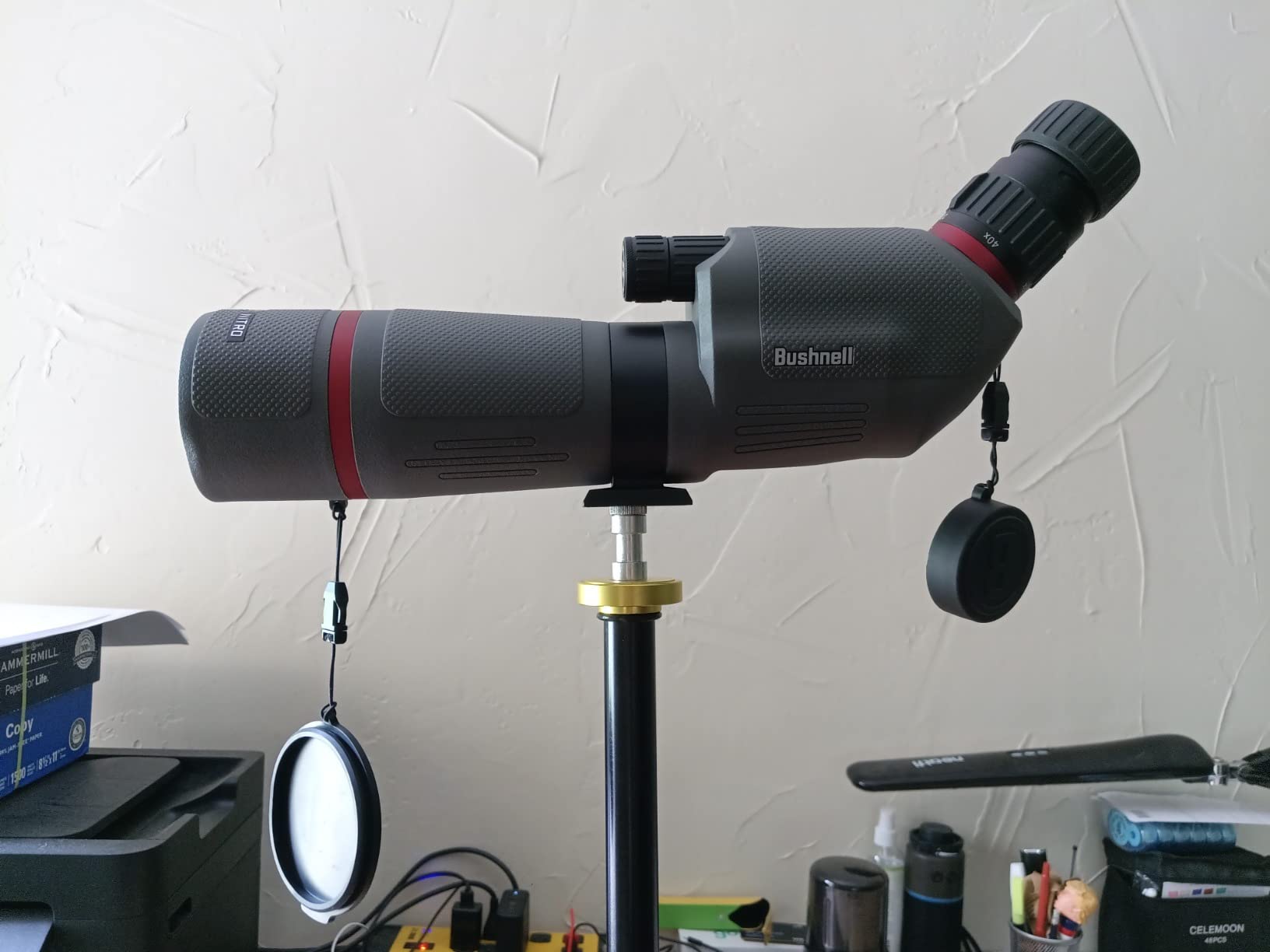 Bushnell Nitro 20-60x65 Hunting, Long Range Spotting Scope, Fully Multi-Coated, ED Prime Objective, IPX7 Waterproof customer photo 2