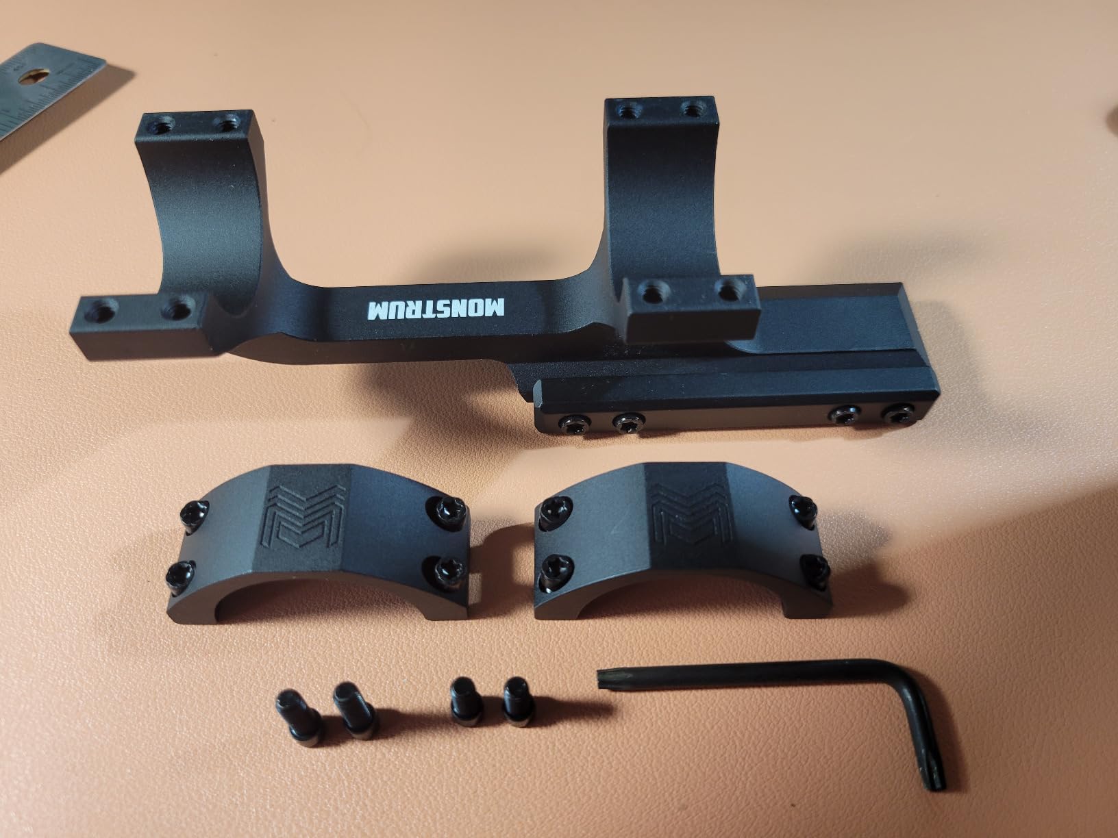 Monstrum Slim Profile Series Offset Cantilever Picatinny Scope Mount customer photo 2