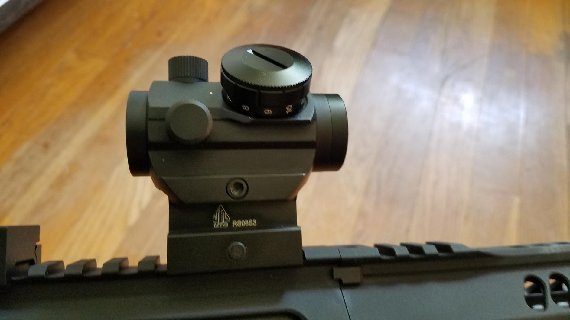 Feyachi Red Dot Sight for Rifle 4 MOA Red Dot Sight Scope with Riser Mount customer photo 1