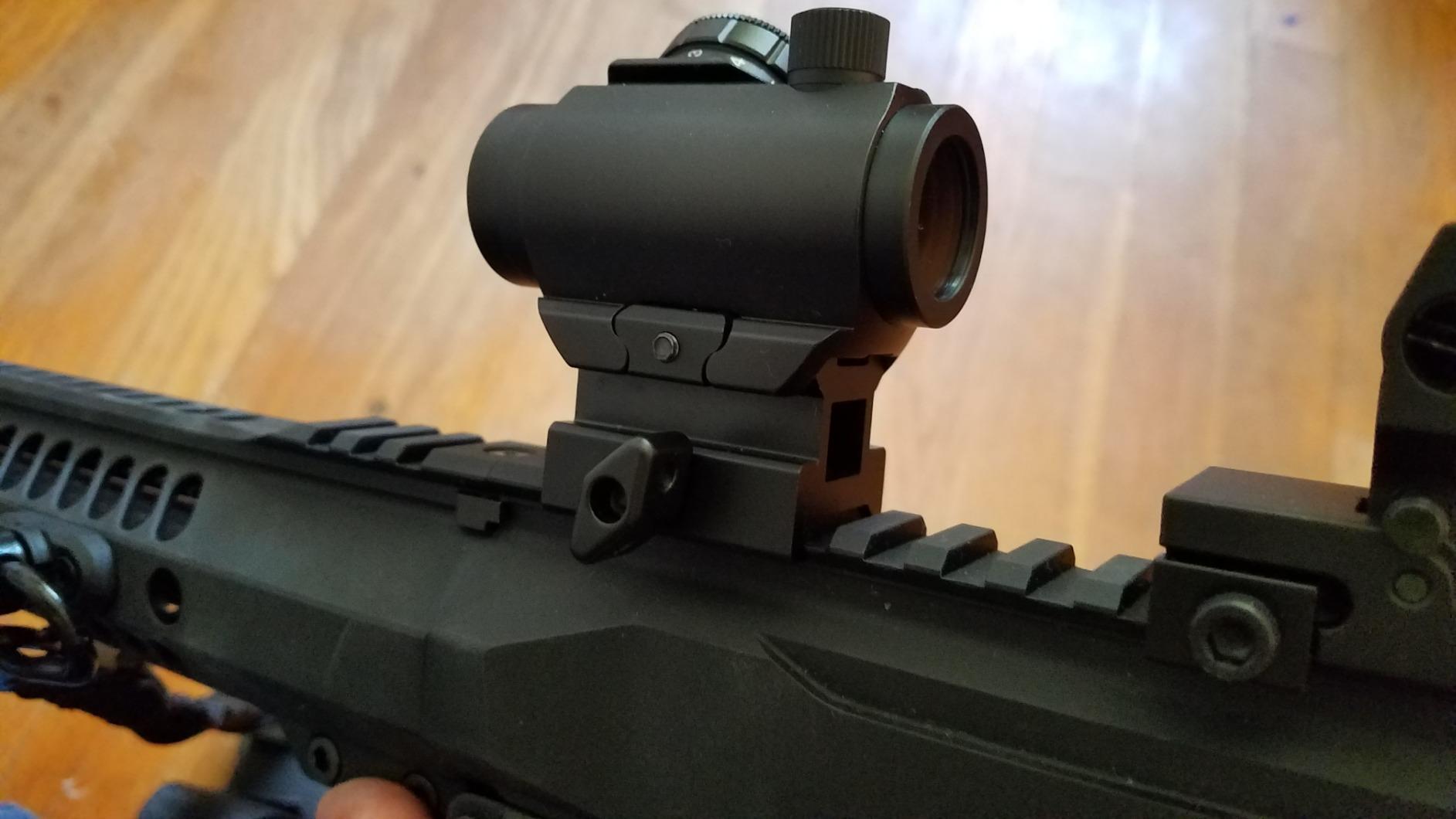 Feyachi Red Dot Sight for Rifle 4 MOA Red Dot Sight Scope with Riser Mount customer photo 2