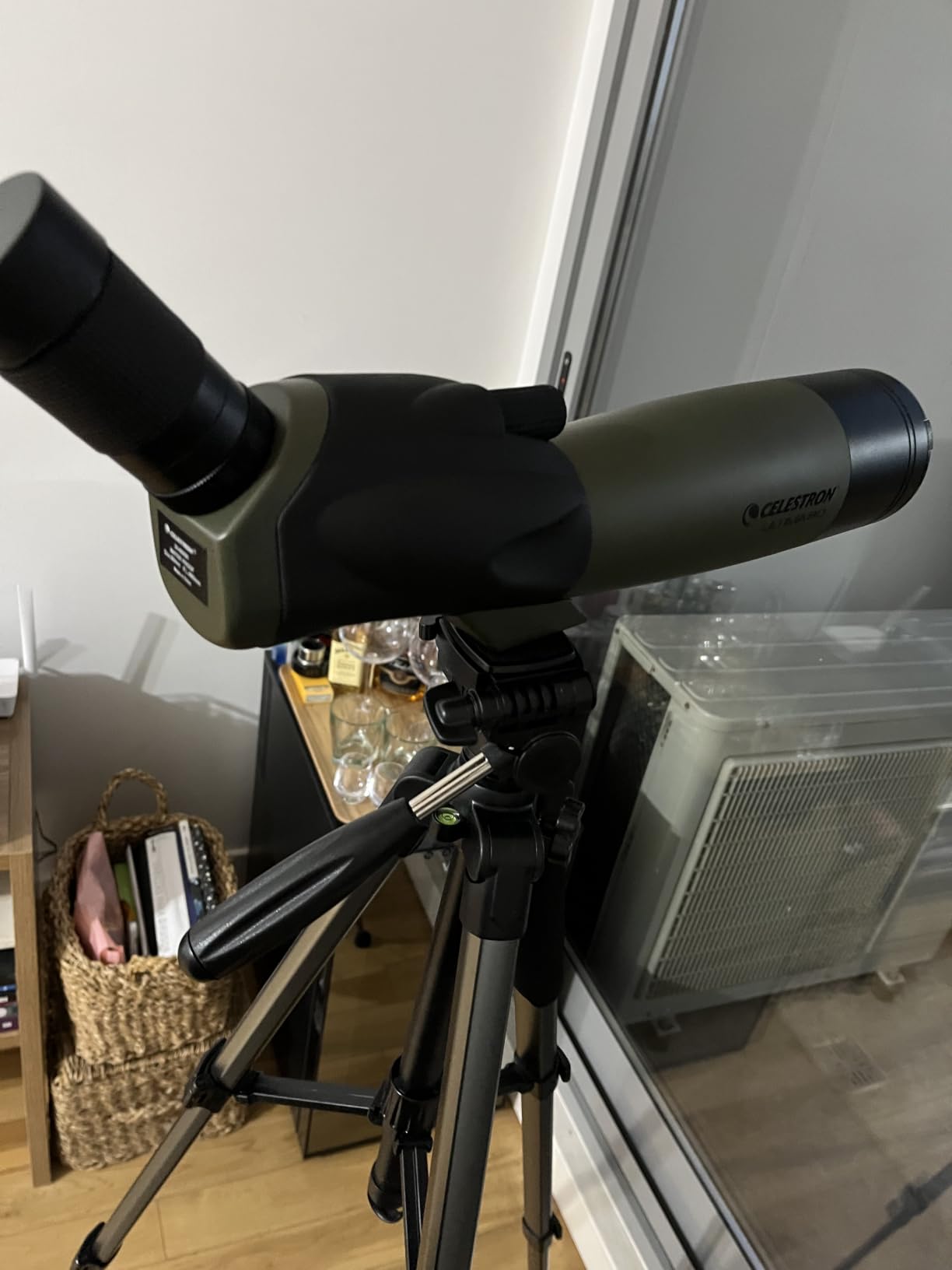 Celestron Ultima 20-60x80 Spotting Scope with Smartphone Adapter | Bright Nature Views, Digiscope Ready, Fully Multi-Coated Optics, Smooth Focusing, Rotating Tripod Mount, Tripod Adaptable customer photo 1