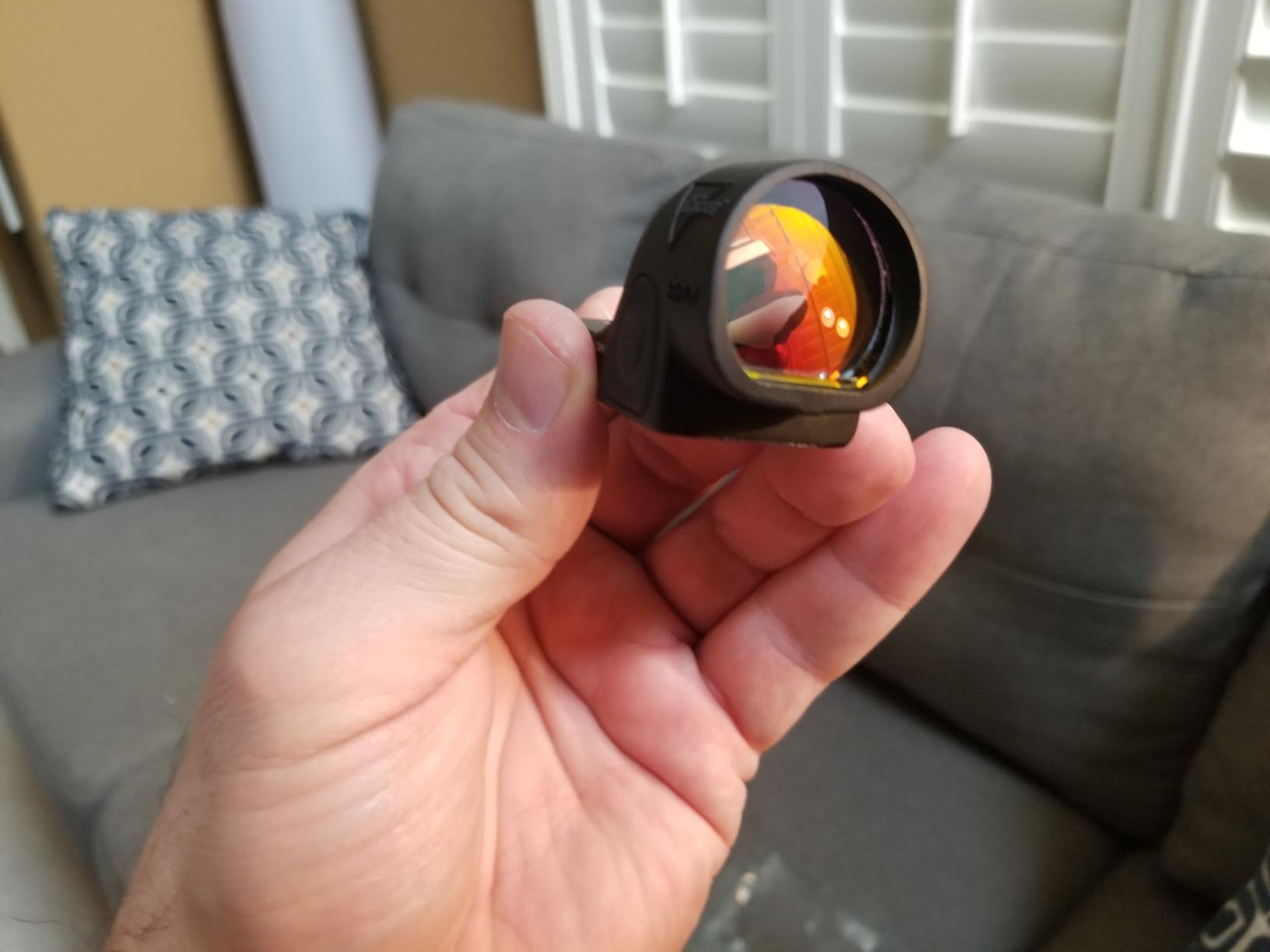 Trijicon SRO 2.5 MOA Adjustable LED Reflex Red Dot Sight customer photo 1