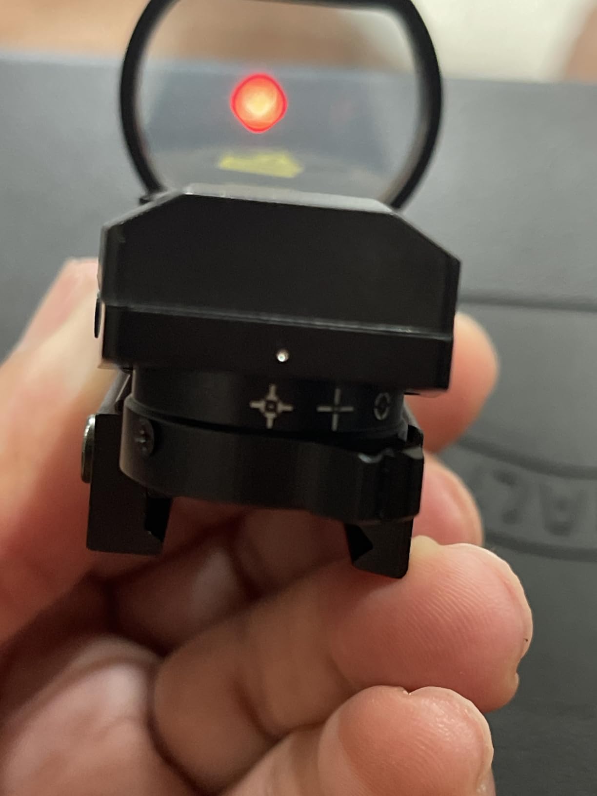 EZshoot Red Green Dot Sight Reflex Sight, 4 Adjustable Reticle Red Dot customer photo 2