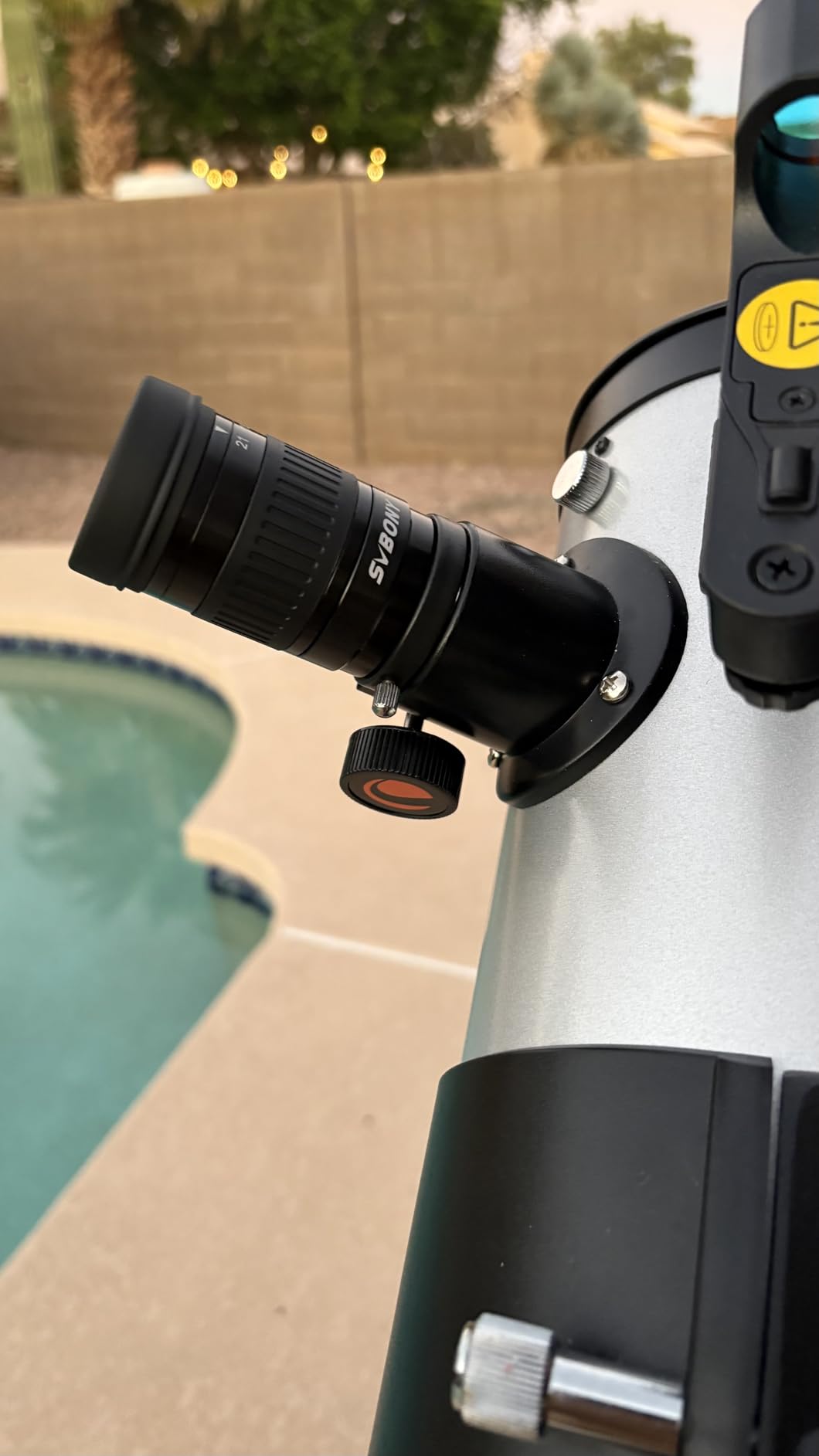 SVBONY SV135 Zoom Eyepiece, Zoom 7 to 21mm 1.25 inch Telescope Eyepiece, 6 Element 4 Group Telescope Accessories for Astronomic Telescopes Visual | Planetary Observation customer photo 1