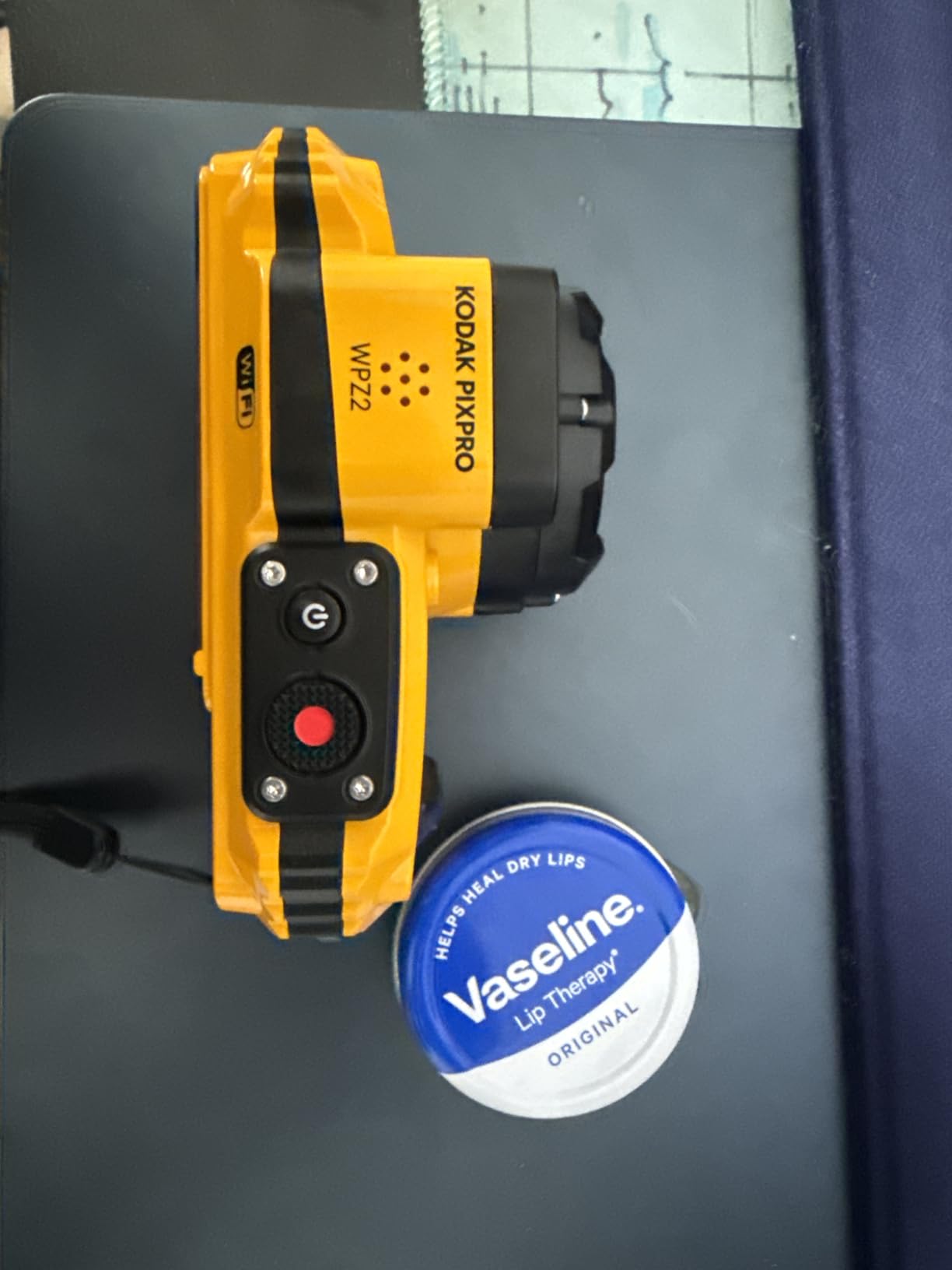 KODAK PIXPRO WPZ2 16MP Waterproof Digital Camera, 15m, 4X Zoom, Yellow | 1080p Full HD Video, 27mm Wide Angle Lens, 2.7 Inch LCD, Shockproof 2m, Wi-Fi, Snorkeling and Beach Camera customer photo 2