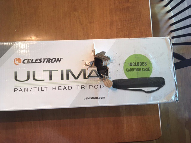 Celestron 93612 Ultima Pan Tilt Head Tripod for a Spotting Scope, Binocular or Camera customer photo 2