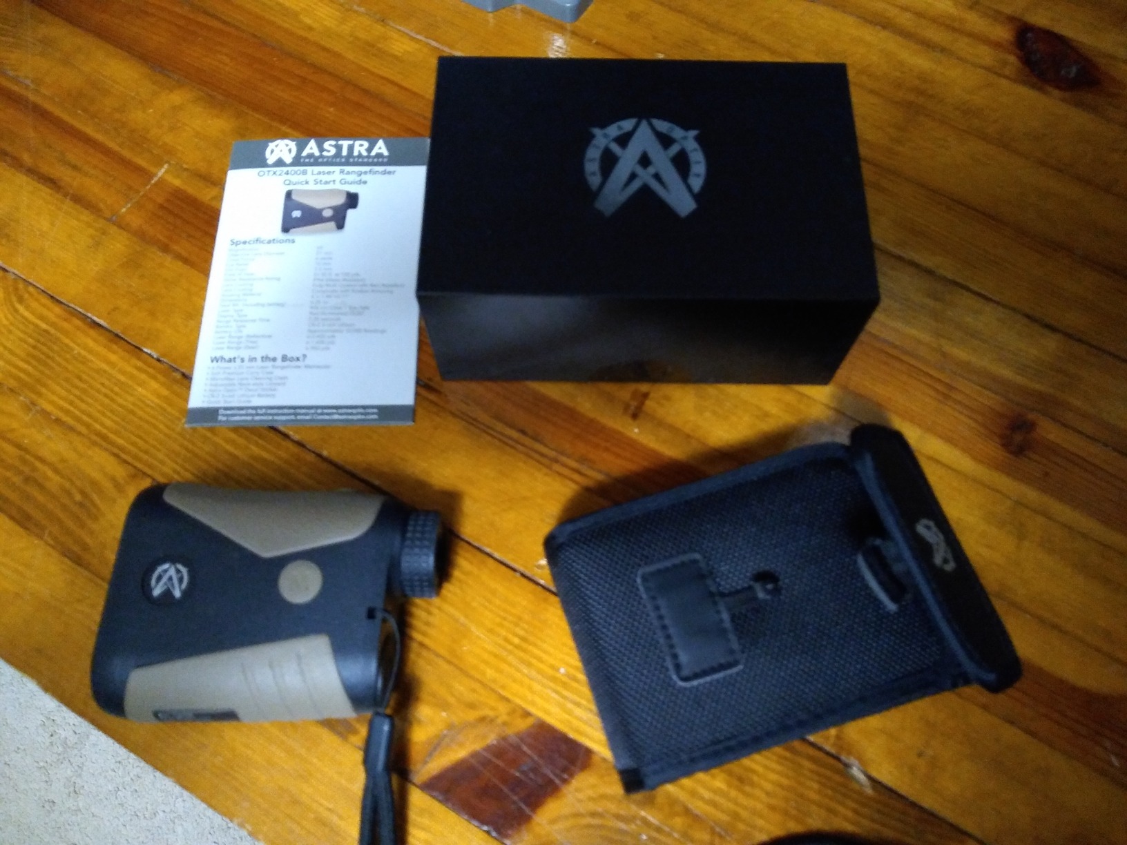 Astra Optix OTX2400B/A 2400yd Laser Rangefinder for Hunting, Shooting, & Golf, Red OLED Display Fast 0.1s and Accurate +/-1 yd with Ballistics/Applied Ballistics customer photo 2