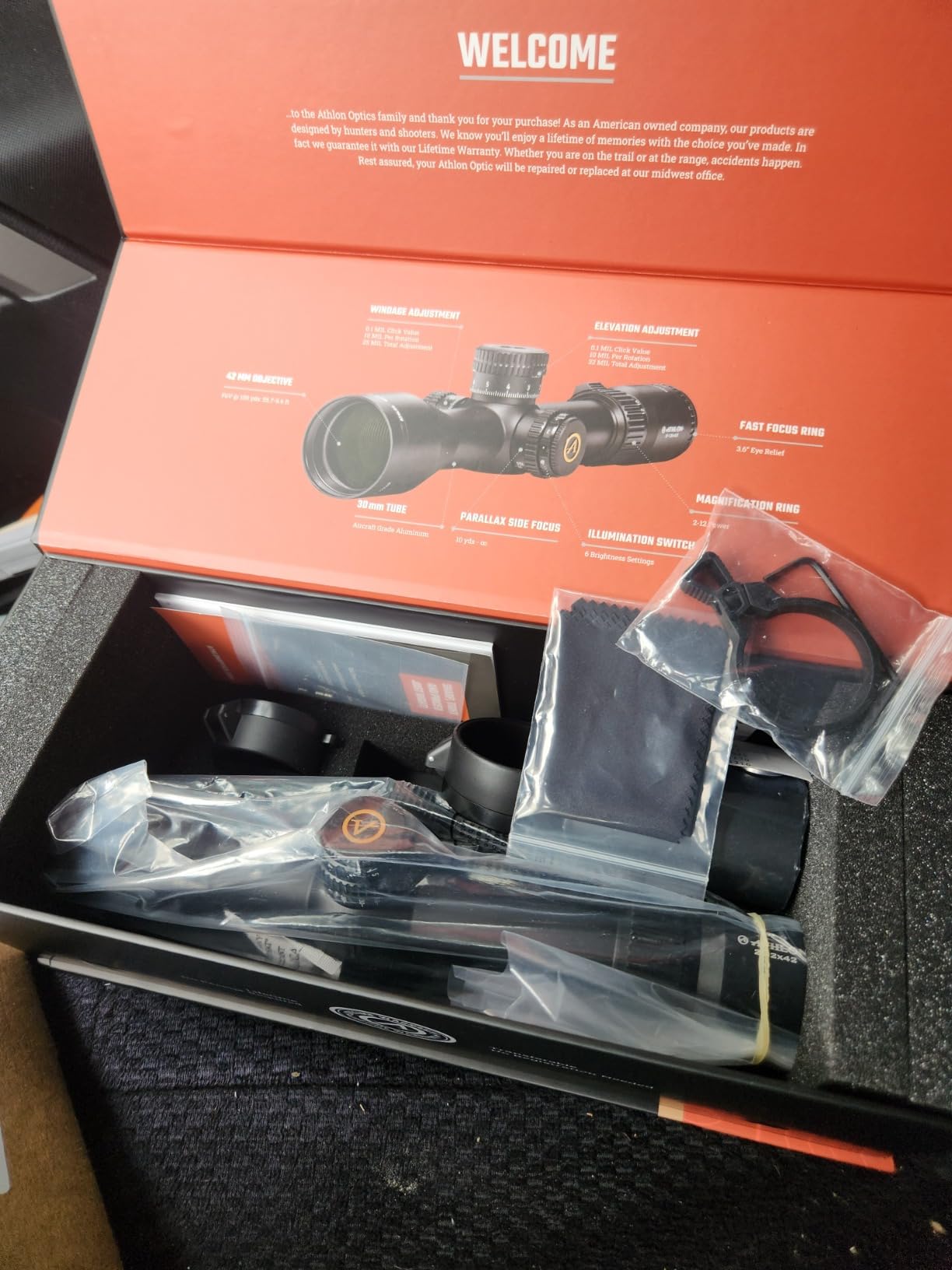 Athlon Optics Helos BTR GEN2 Rifle Scope customer photo 1