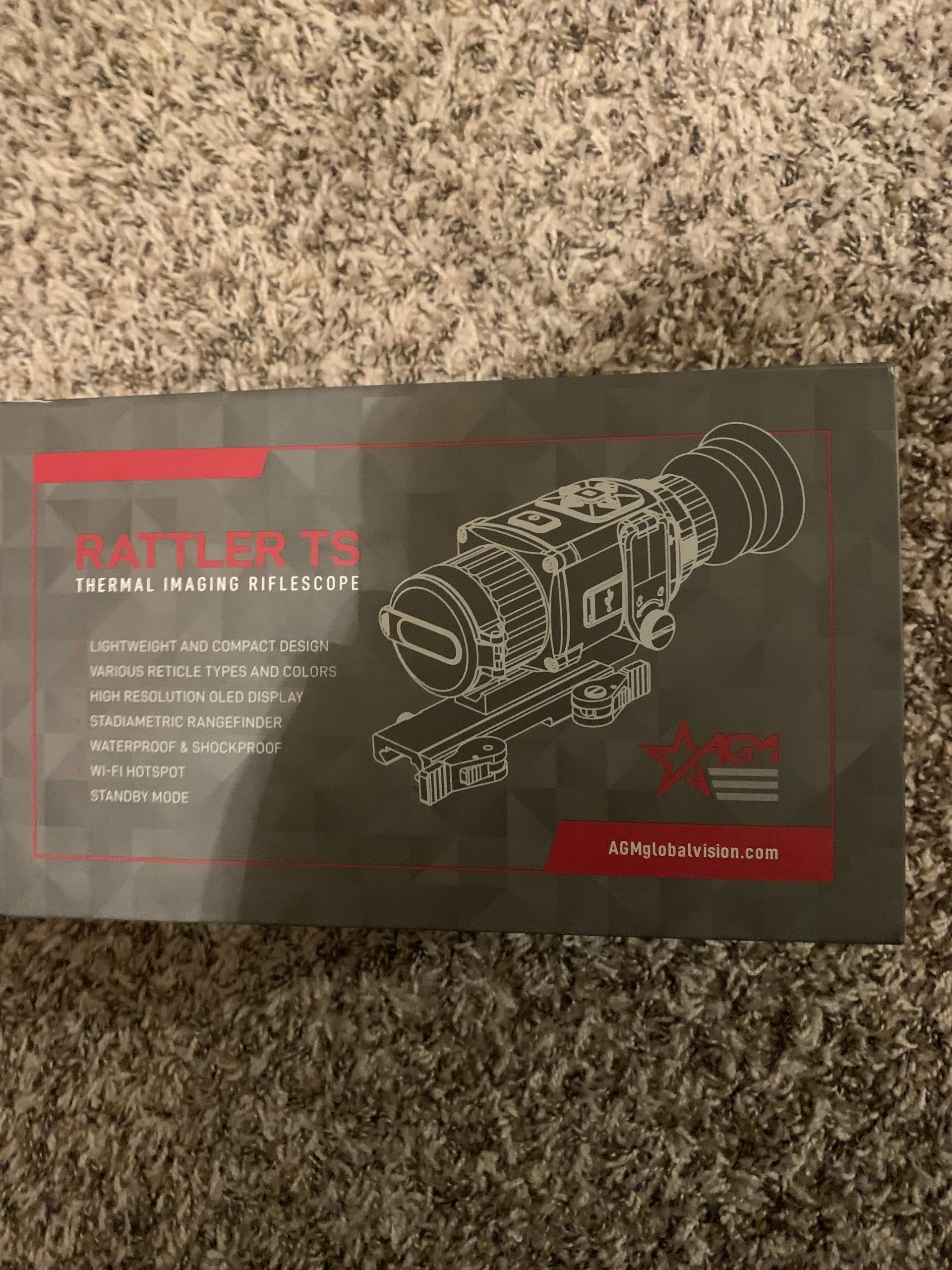 AGM Rattler TS35-384 Thermal Imaging RifleScope 384x288 customer photo 2